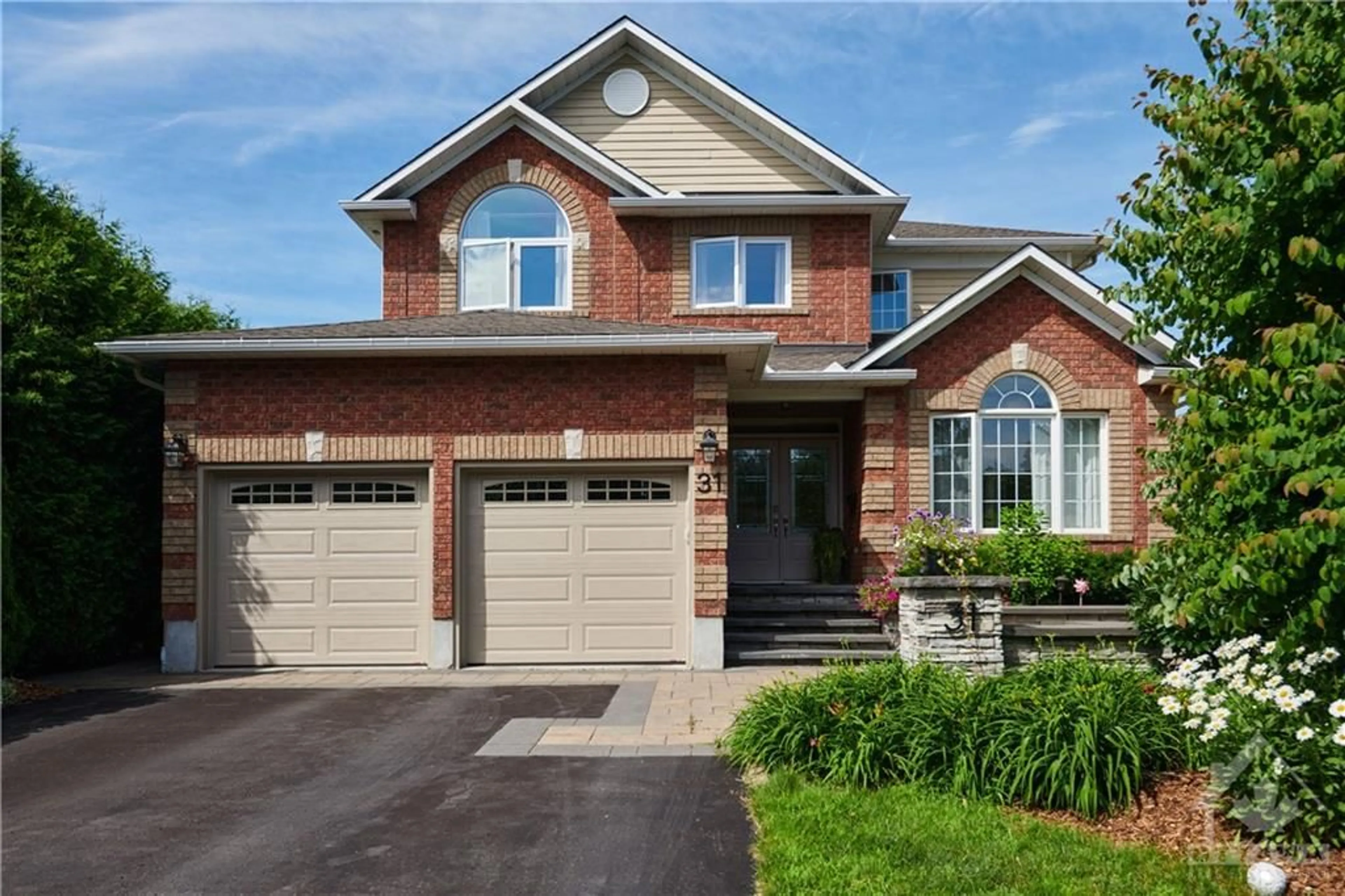 Home with brick exterior material for 31 FORILLON Cres, Kanata Ontario K2M 2W7