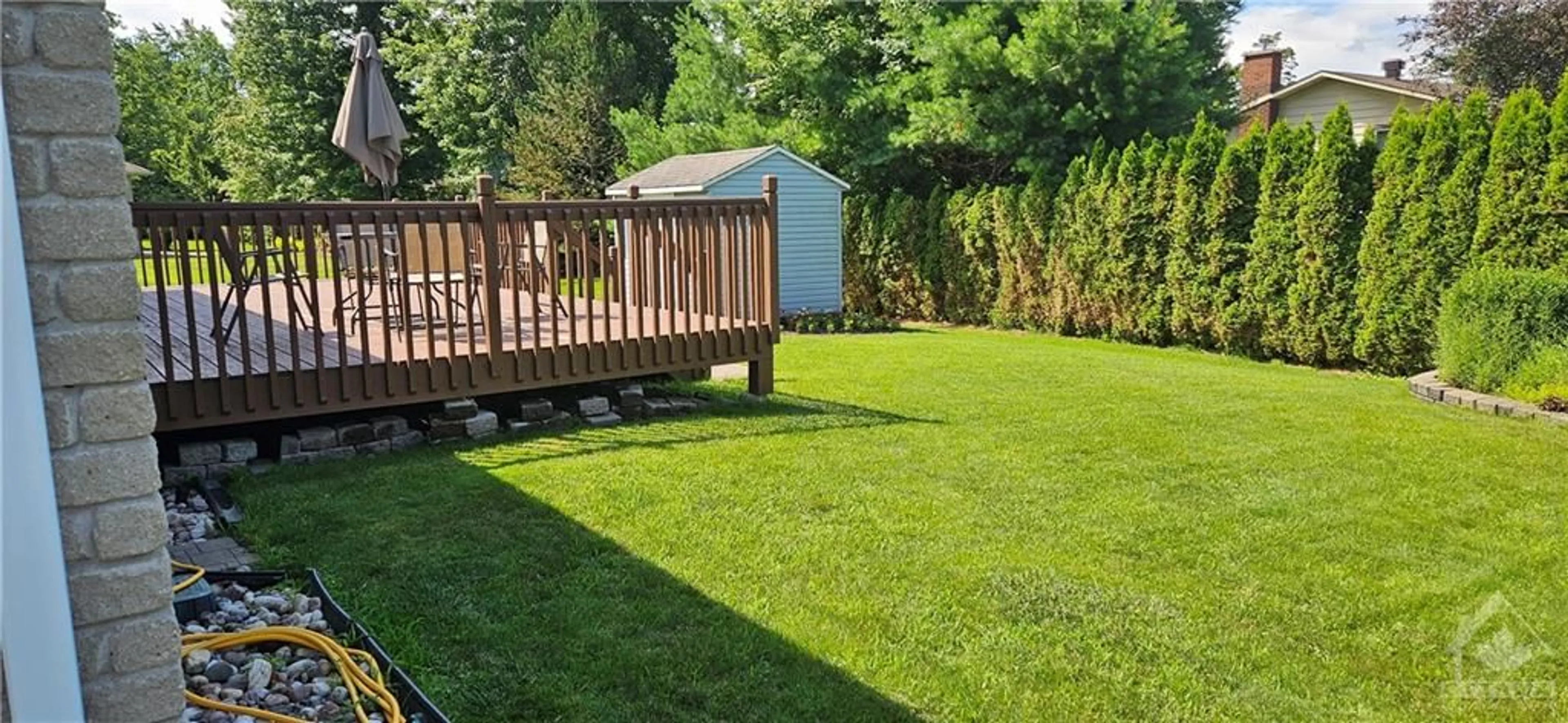 Fenced yard for 544 DEAN Dr, Cornwall Ontario K6H 7H7