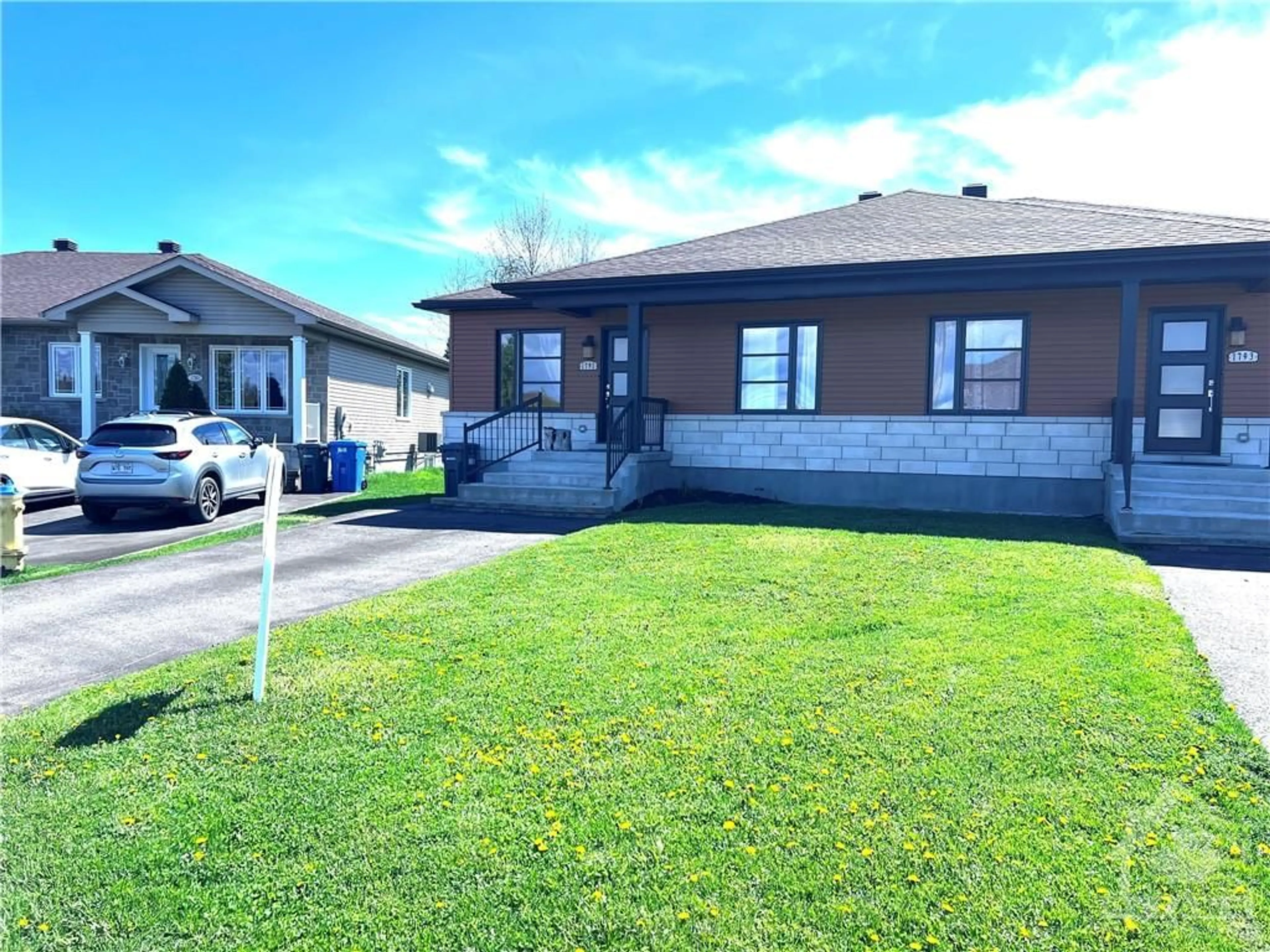 Frontside or backside of a home, the front or back of building for 1791 SUZIE Cres, Hawkesbury Ontario K6A 3P7