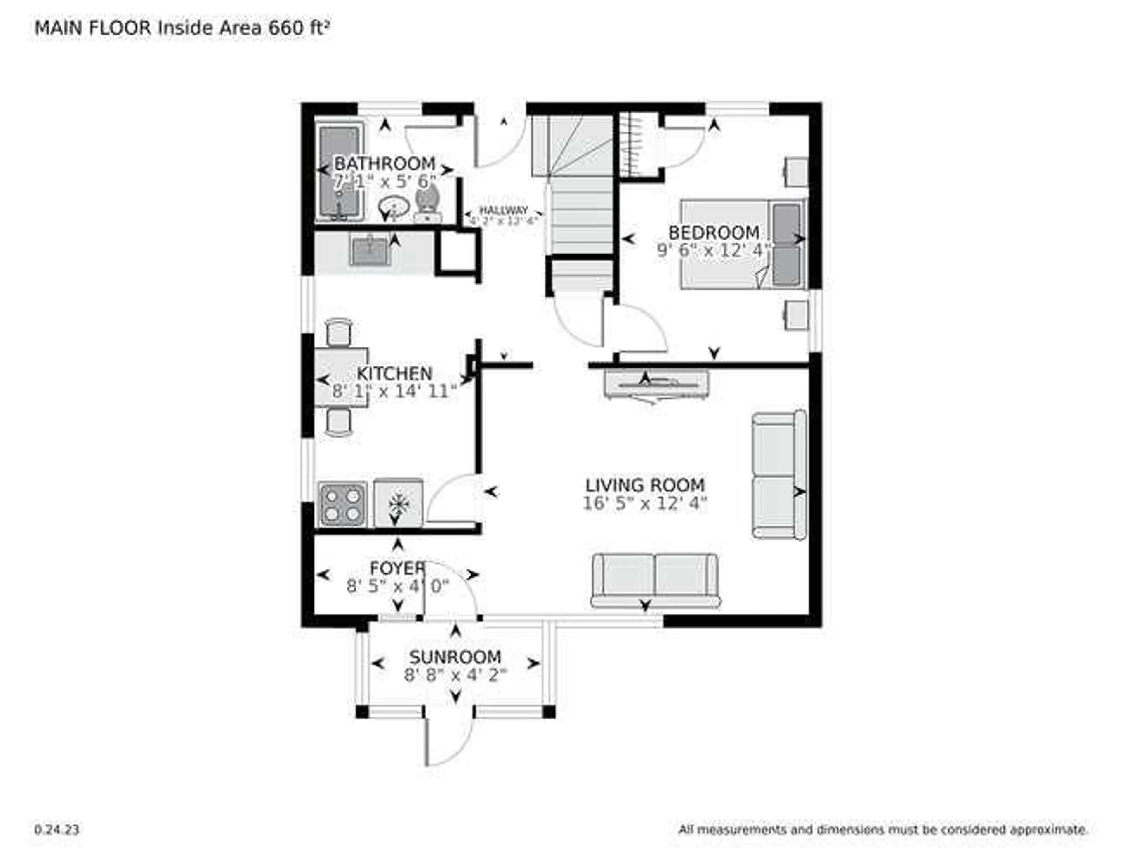 Floor plan for 21 SALISBURY Ave, Brockville Ontario K6V 2T6