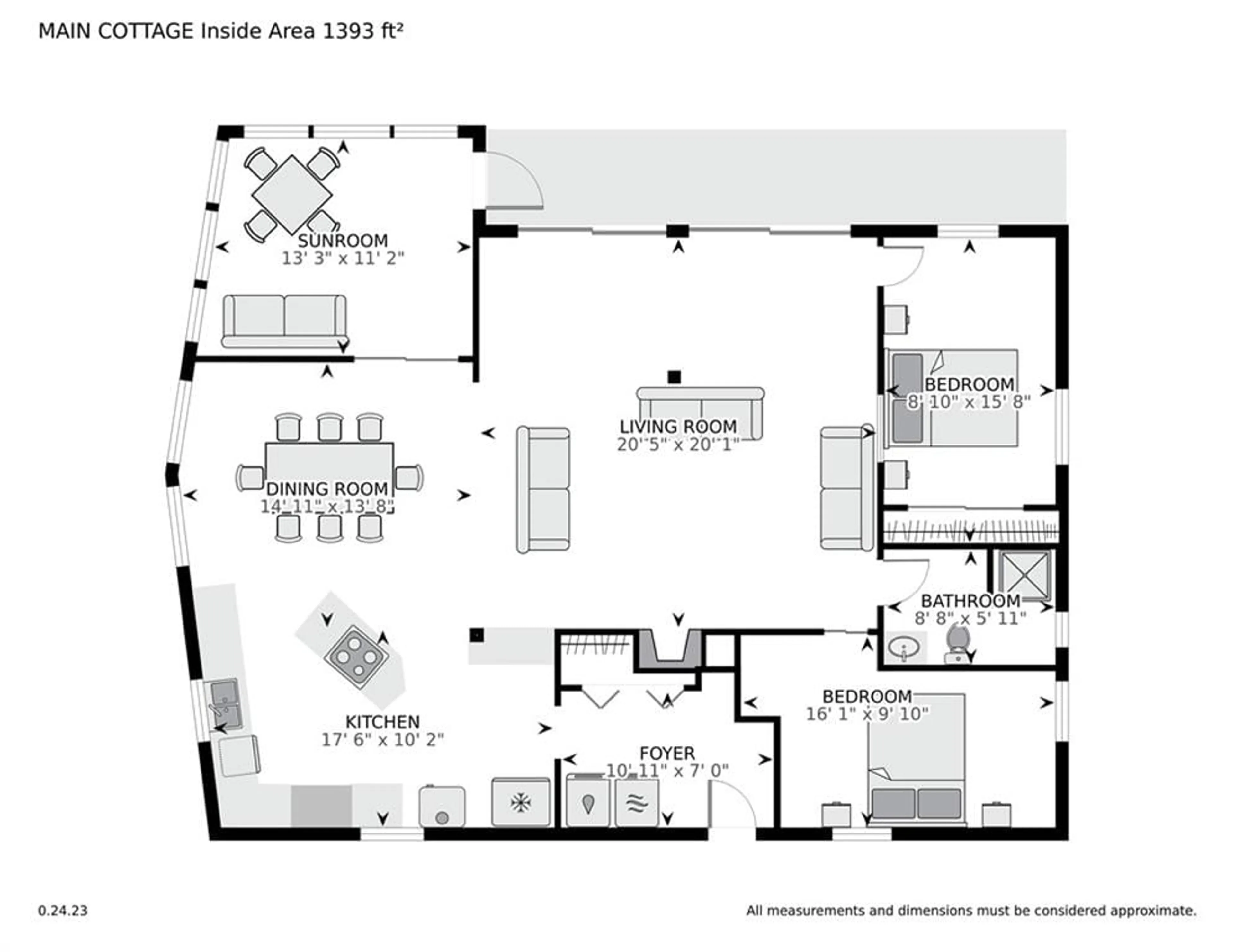 Floor plan for 1140 LB 9 Rd, Lyndhurst Ontario K0E 1N0