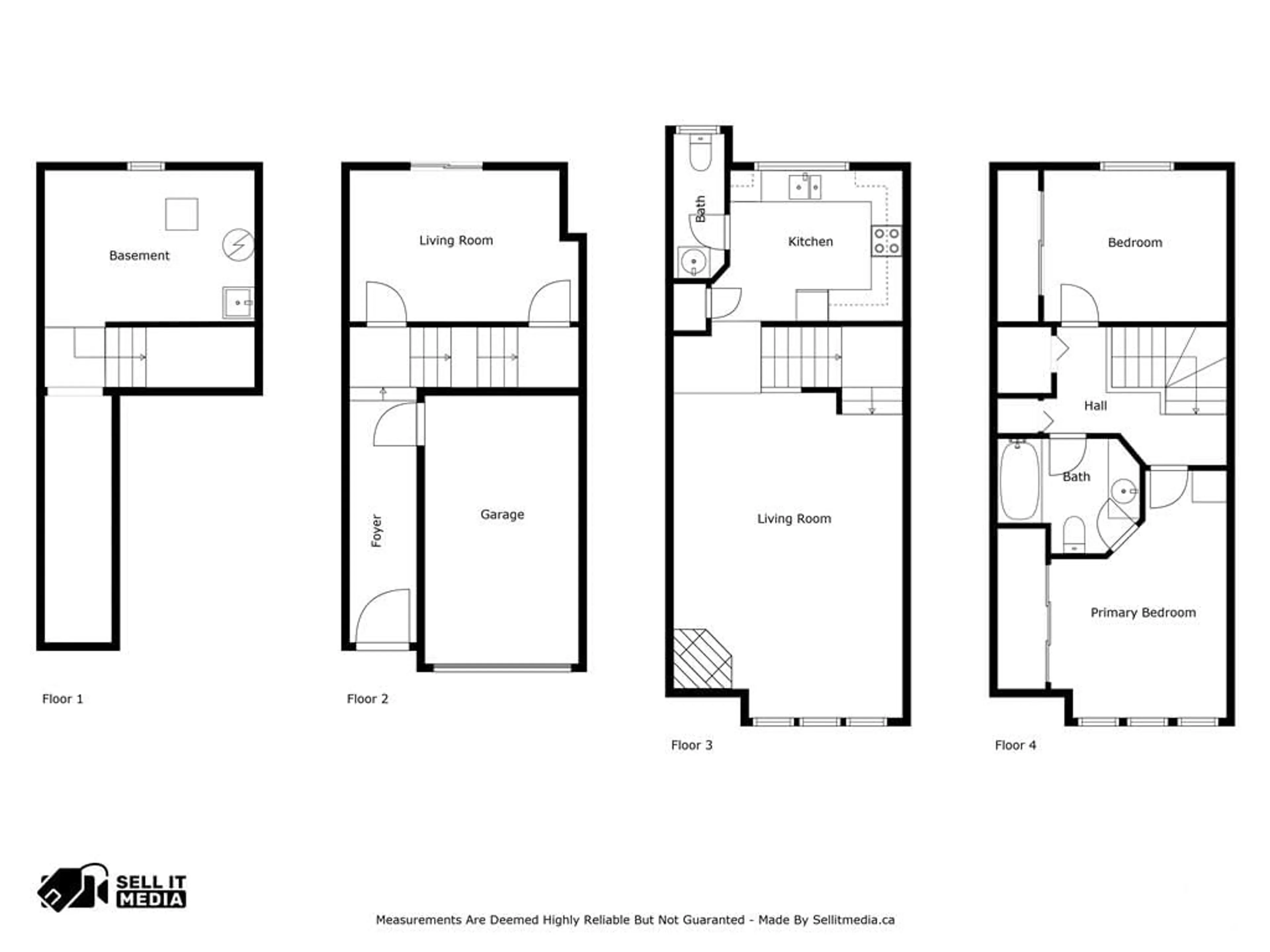 Floor plan for 825 GRENON Ave #21, Ottawa Ontario K2B 6G1