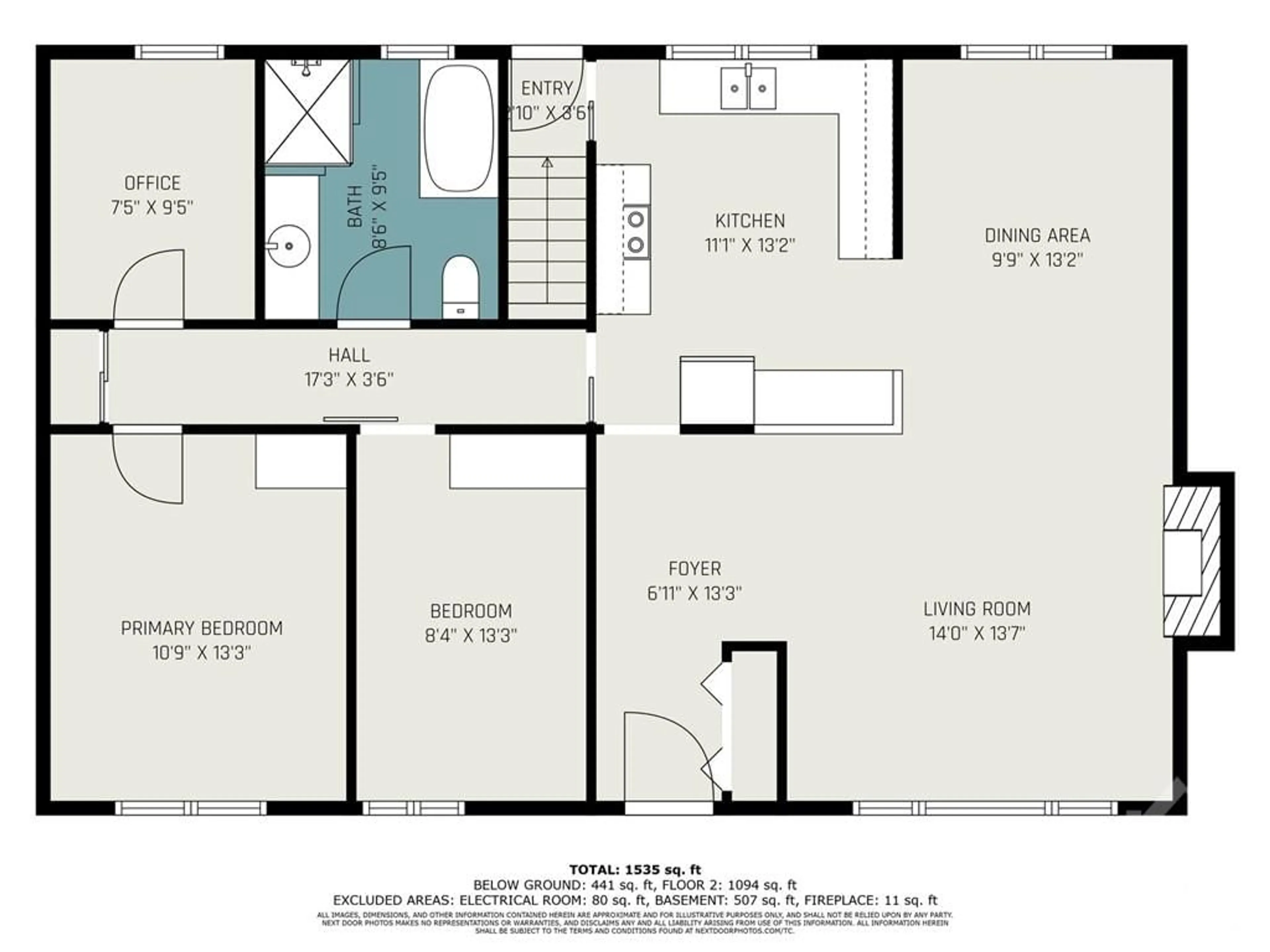 Floor plan for 2322 LOCKHEAD Rd, Ottawa Ontario K0A 2T0