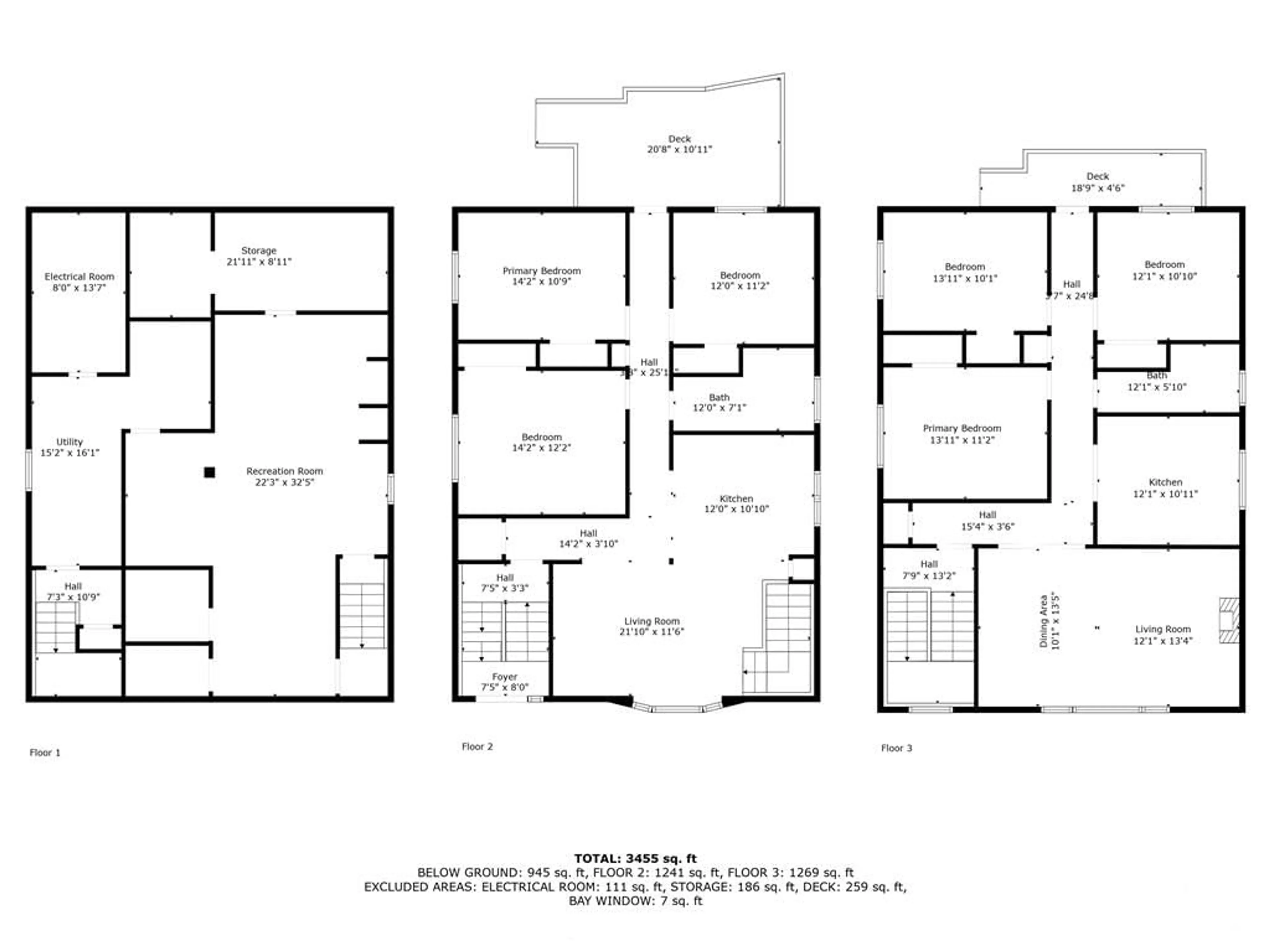 Floor plan for 2660 CONN St, Ottawa Ontario K2B 7C5