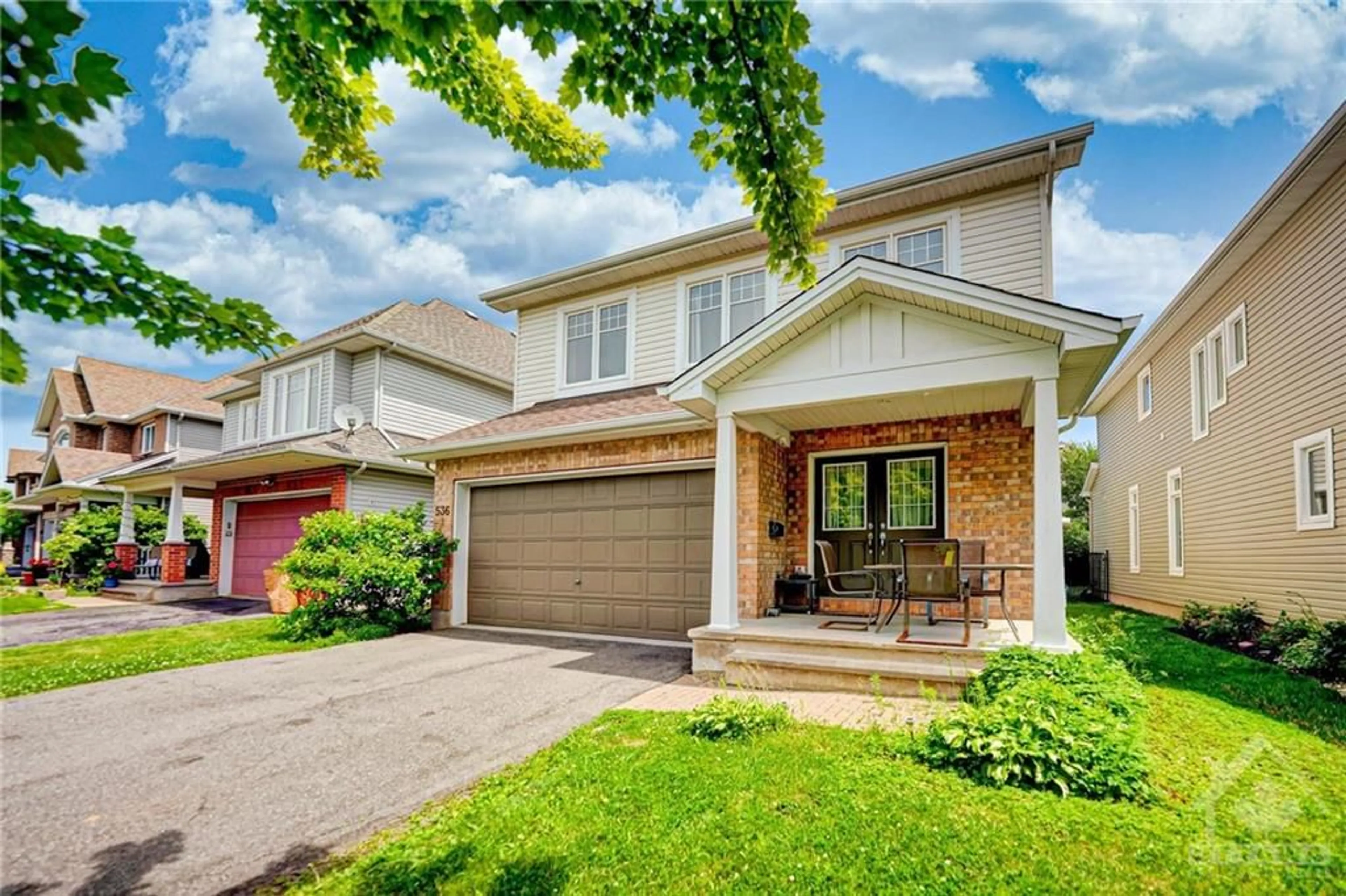 Frontside or backside of a home for 536 GOLDEN SEDGE Way, Ottawa Ontario K1T 0G5