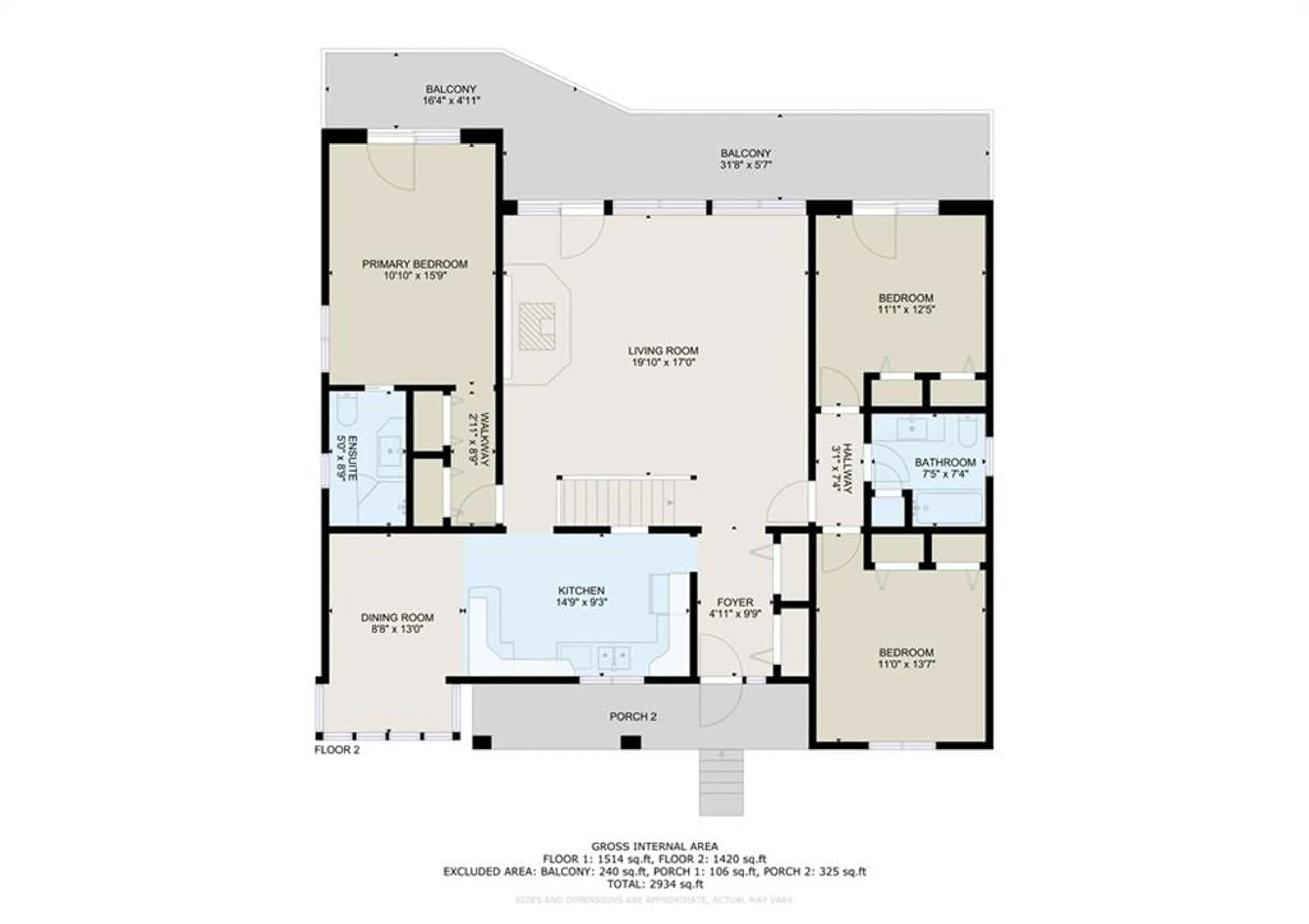 Floor plan for 308 MARINA Rd, Elgin Ontario K0G 1E0