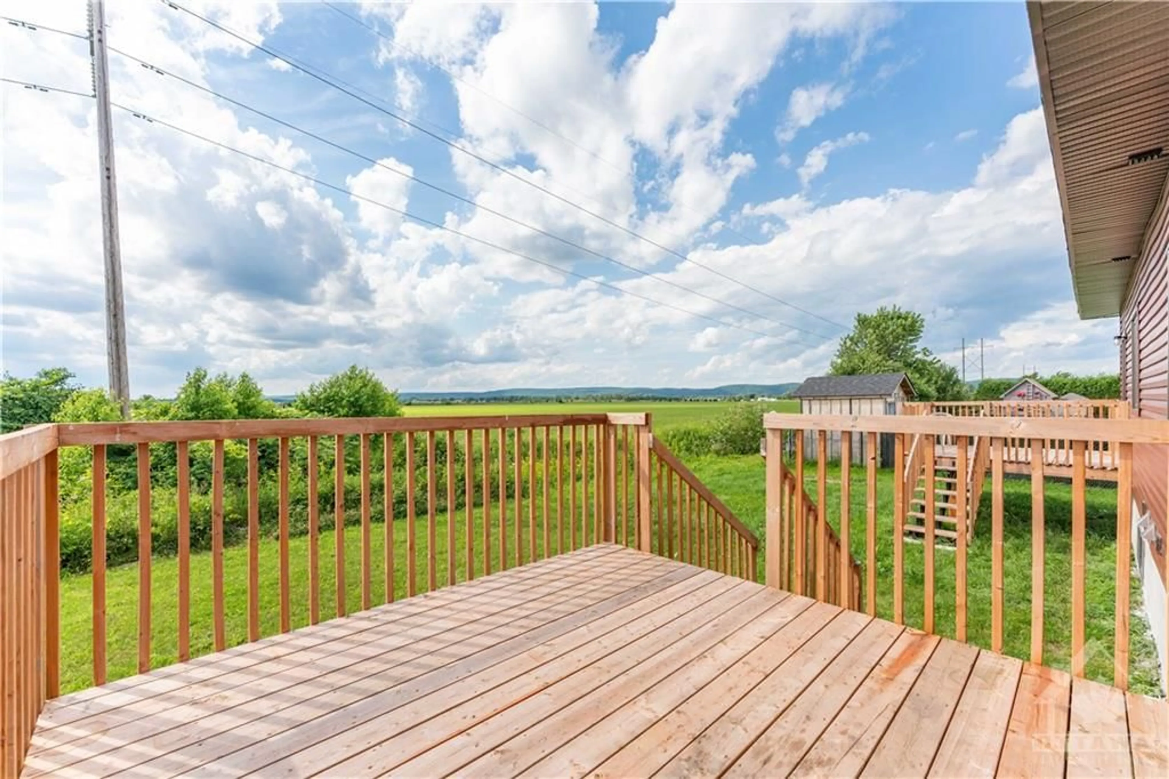 Fenced yard for 1043 JACYNTHE St, Hawkesbury Ontario K6A 3V9