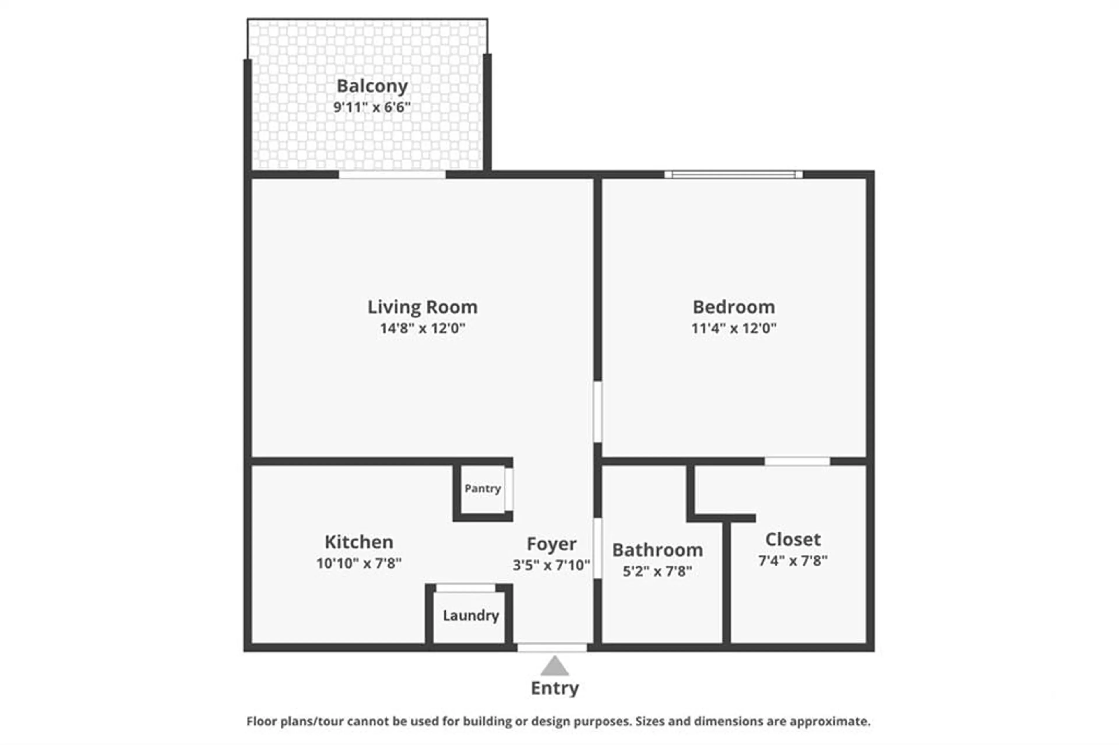 Floor plan for 270 BRITTANY Dr #307, Ottawa Ontario K1K 4M3