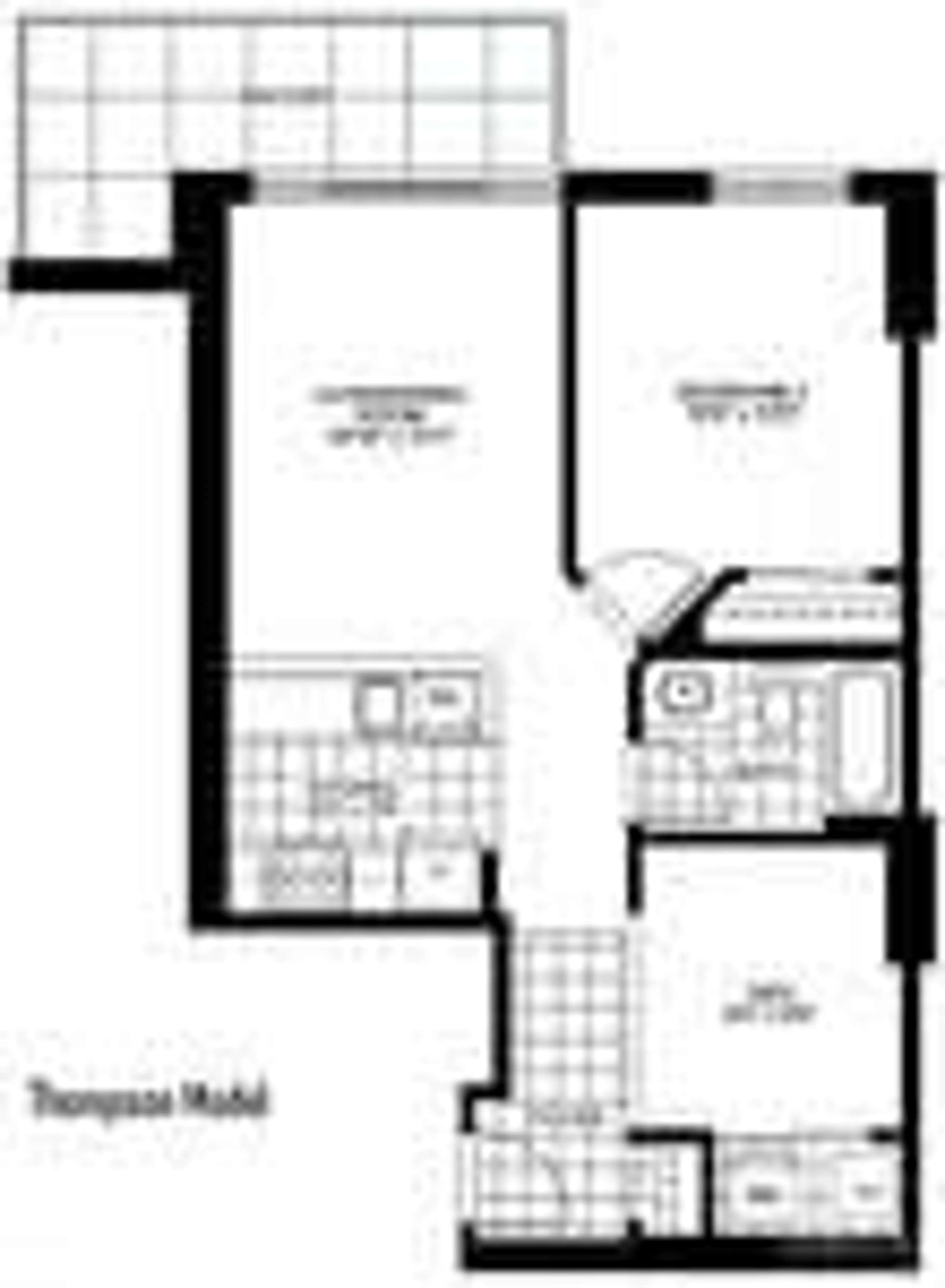 Floor plan for 70 LANDRY St #1606, Ottawa Ontario K1L 0A8
