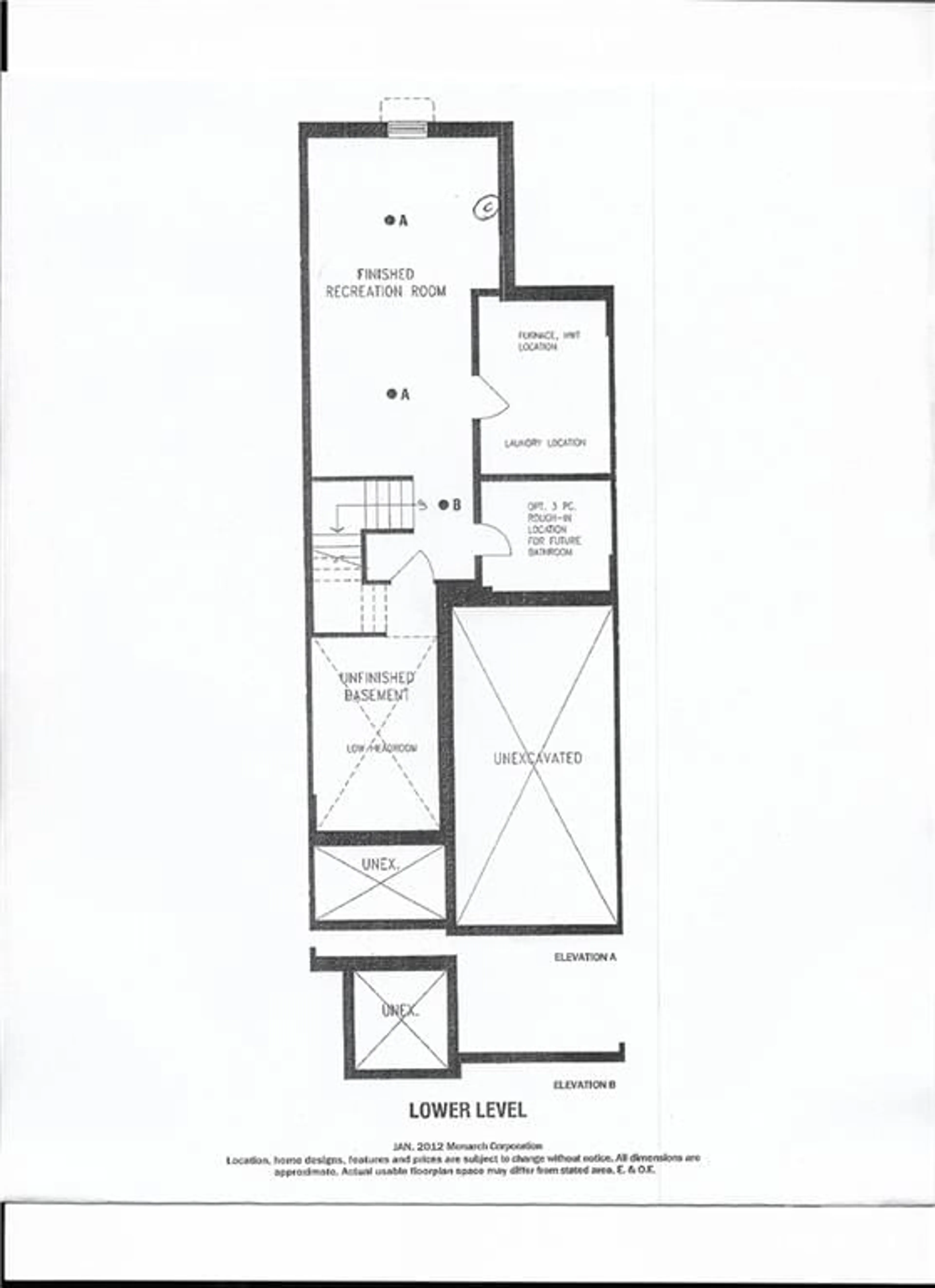 Floor plan for 104 LOCHNAW Pvt, Nepean Ontario K2J 5X6
