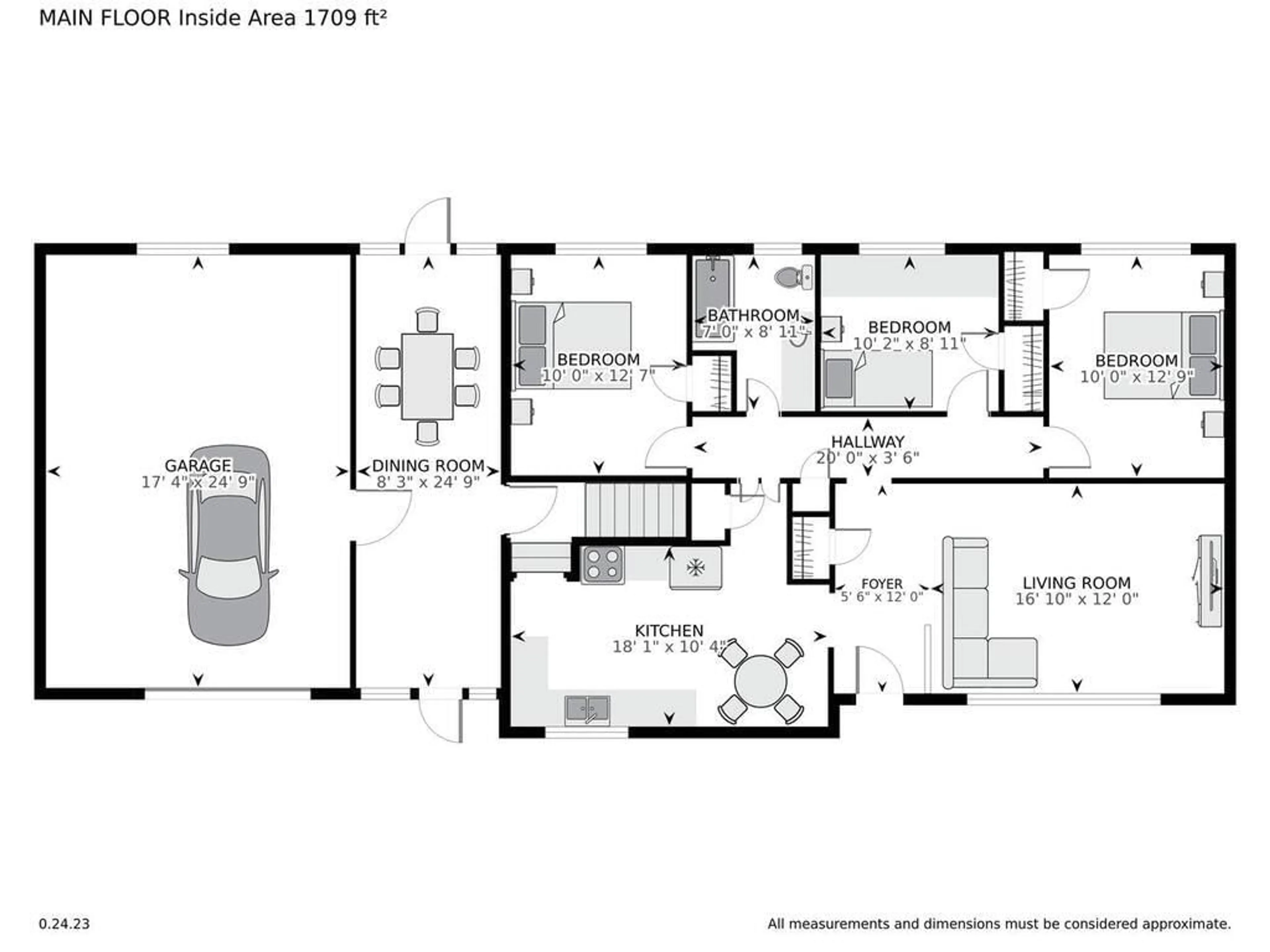 Floor plan for 2497 COUNTY ROAD 46 Rd, Lyn Ontario K6V 5T3