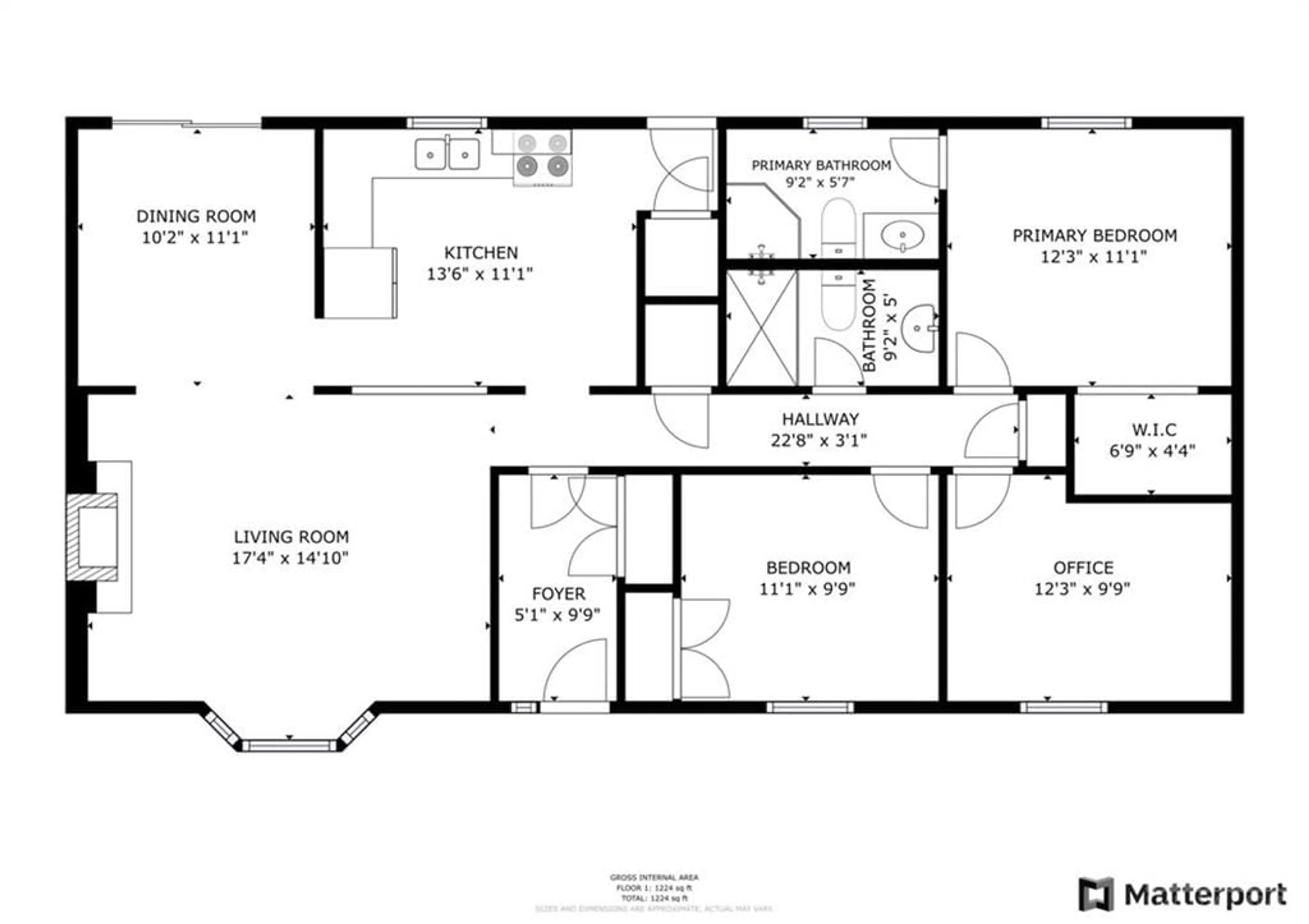 Floor plan for 2315 EDWARD KIDD Cres, North Gower Ontario K0A 2T0