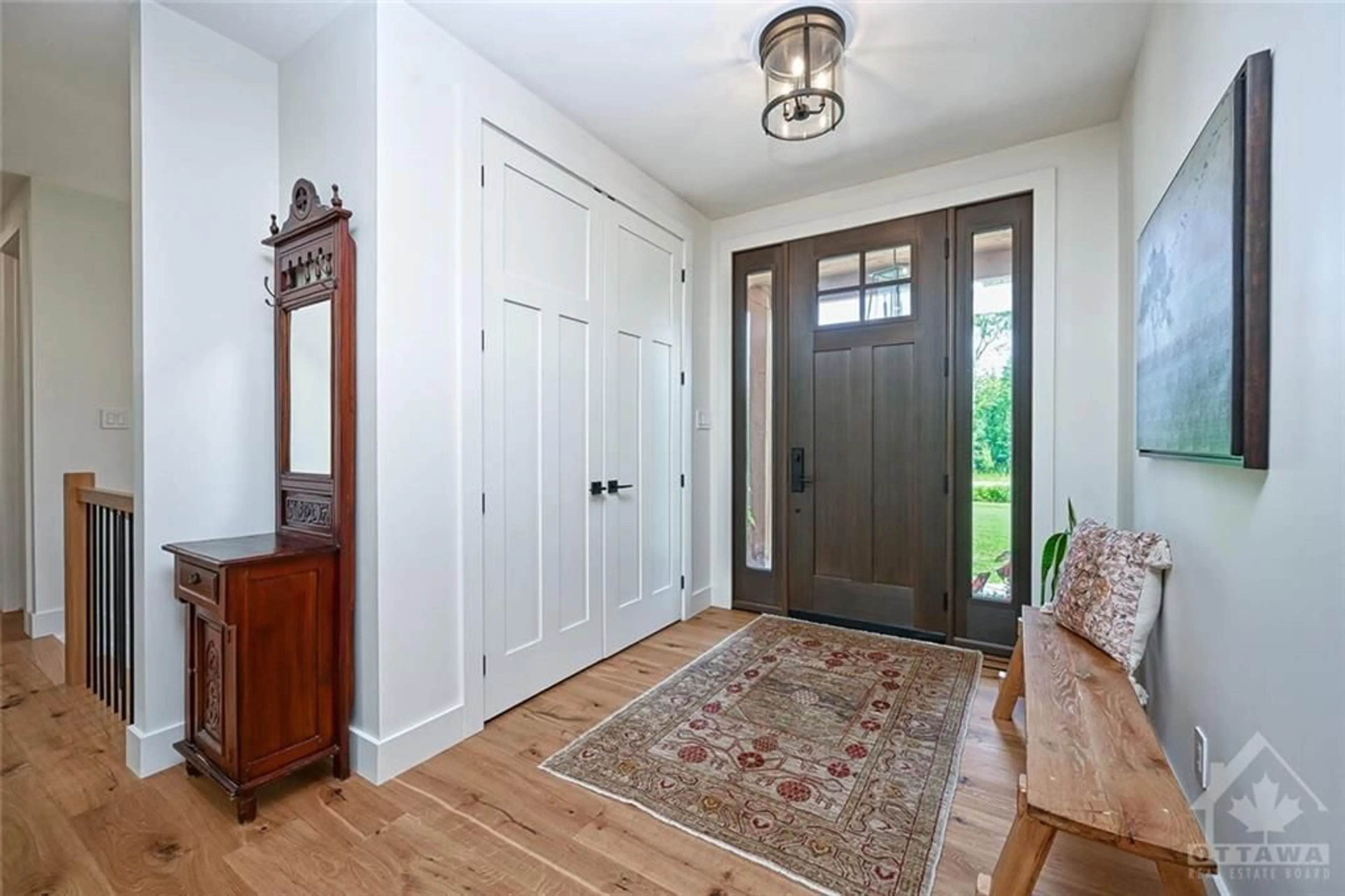 Indoor entryway, wood floors for 36 SYNERGY Way, Kanata Ontario K2W 0K3