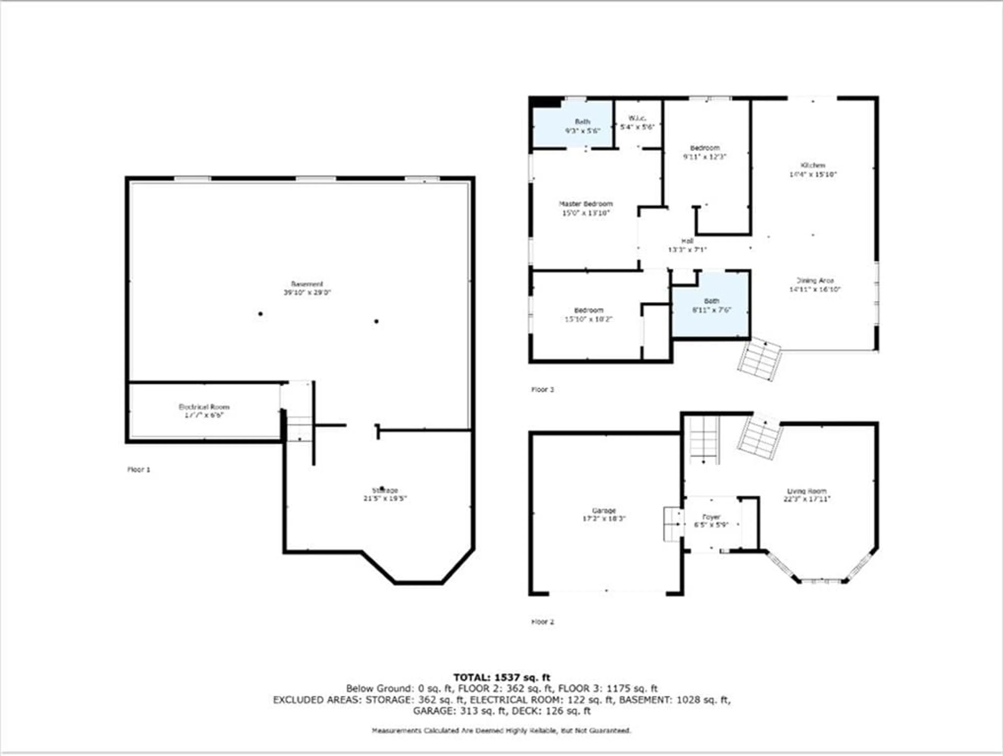 Floor plan for 2305 SEBASTIEN Rd, Cornwall Ontario K6J 0C1