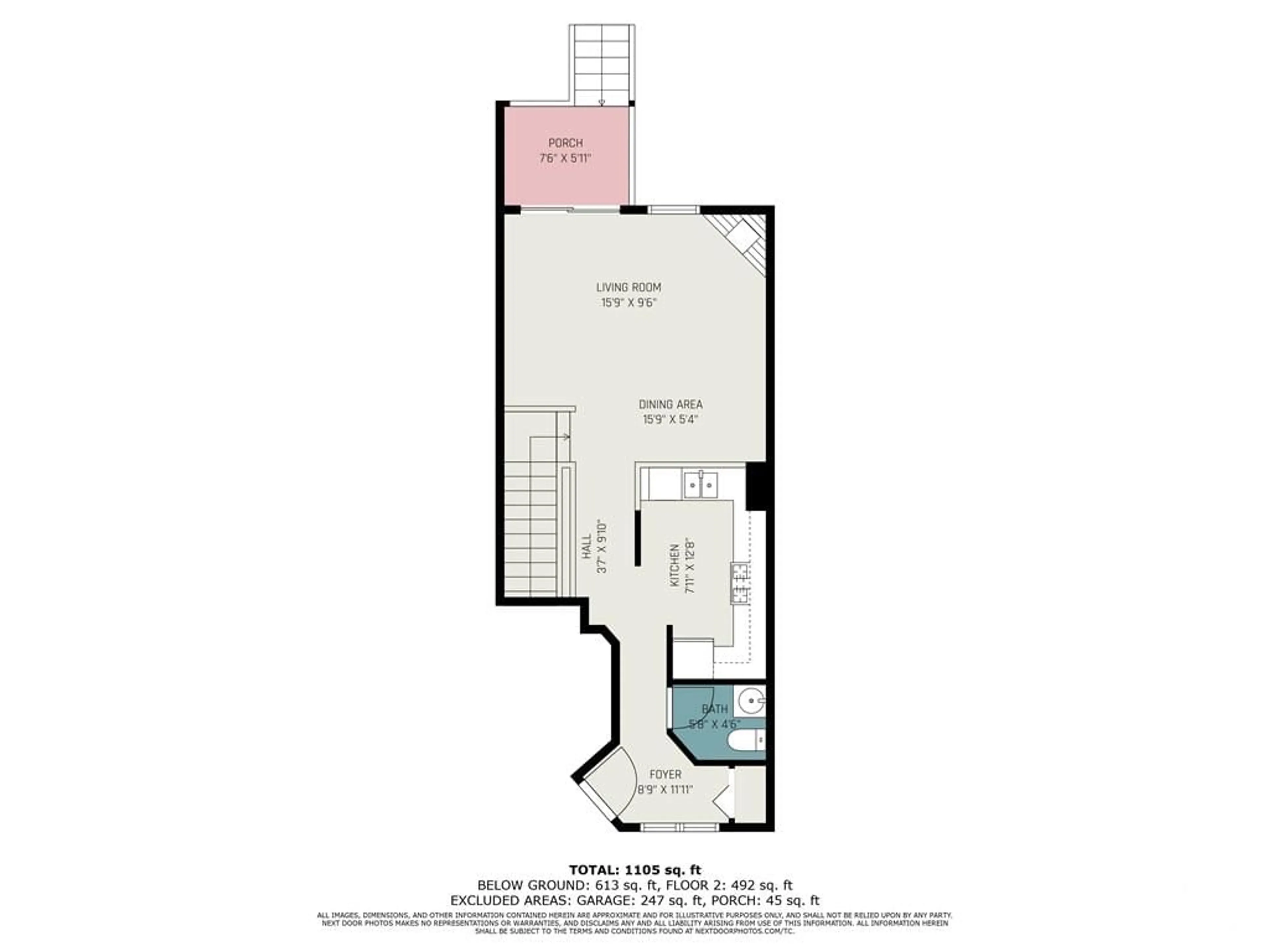 Floor plan for 108 CENTREPOINTE Dr #I, Ottawa Ontario K2G 6K3