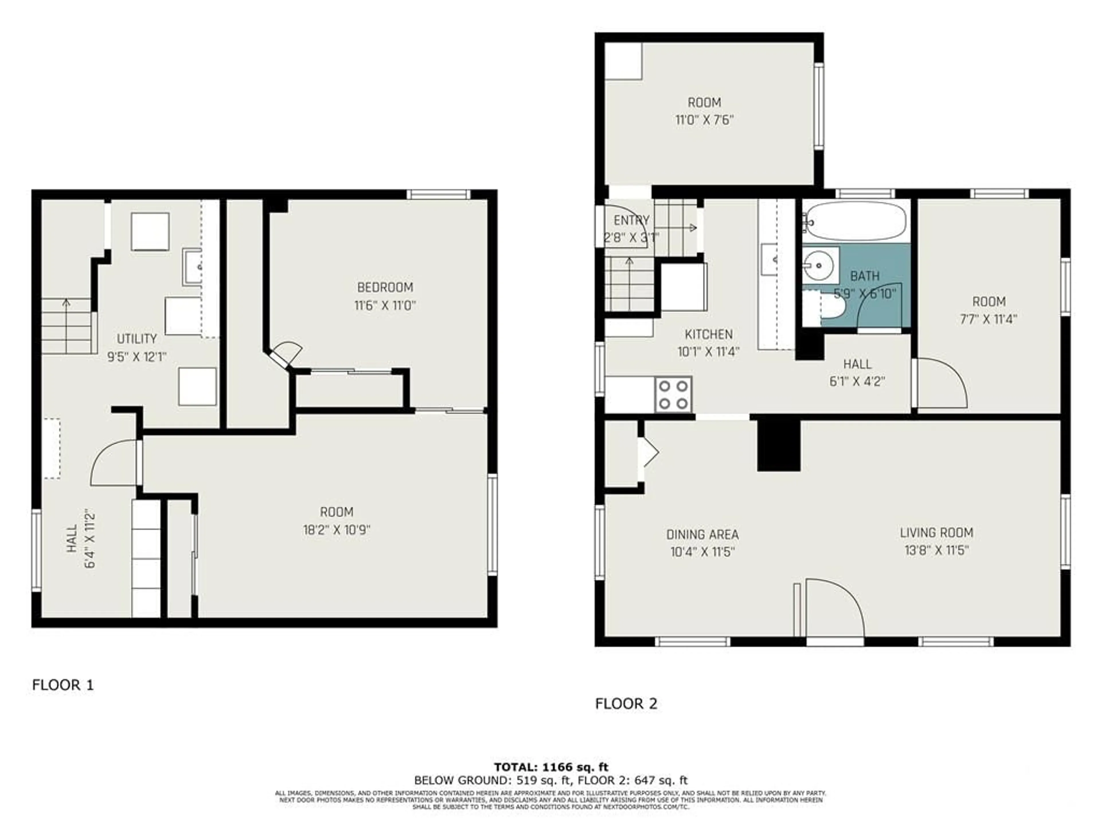 Floor plan for 265 ANNA Ave, Ottawa Ontario K1Z 7V4