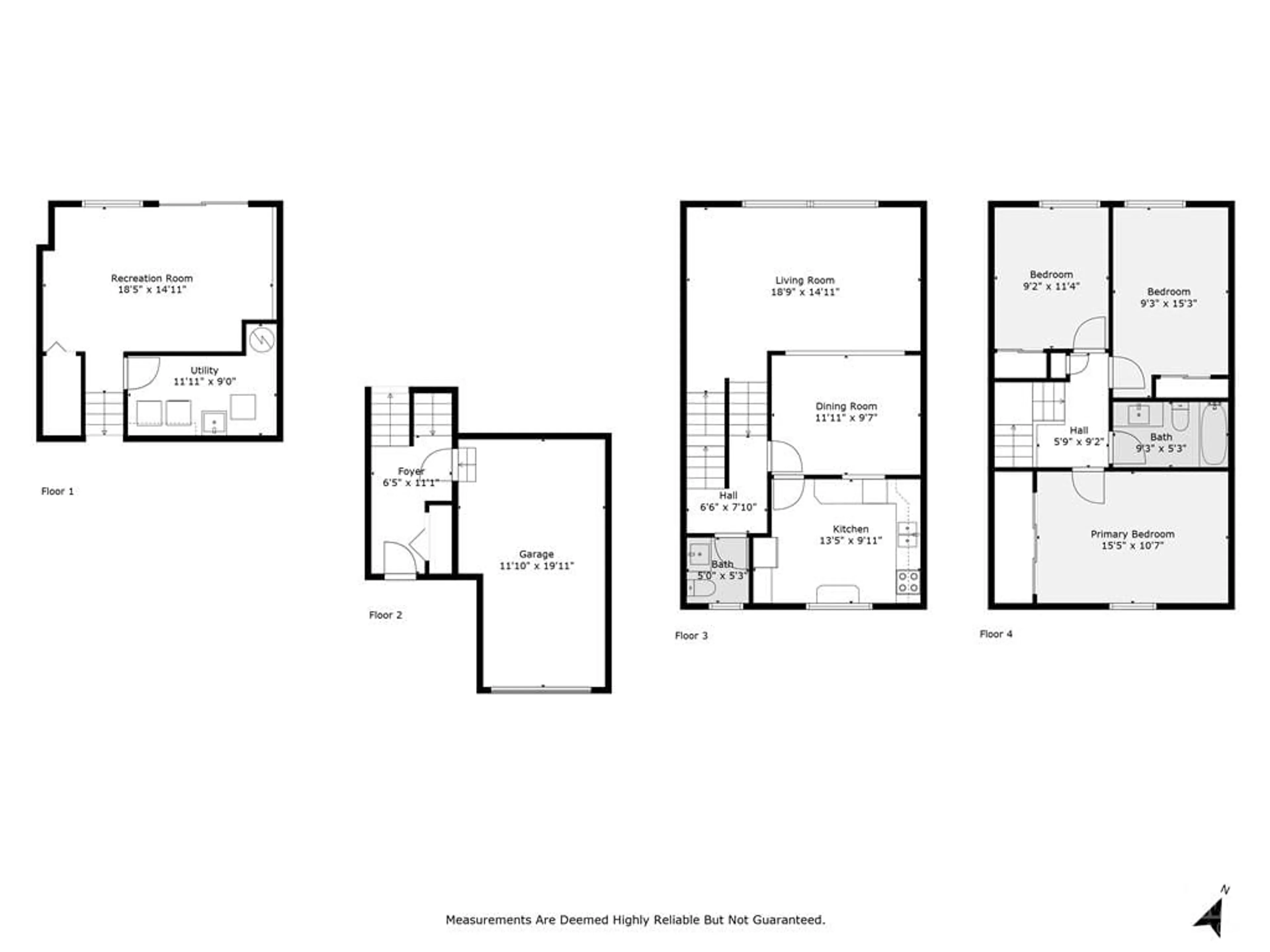 Floor plan for 2415 SOUTHVALE Cres #2, Ottawa Ontario K1B 4T9