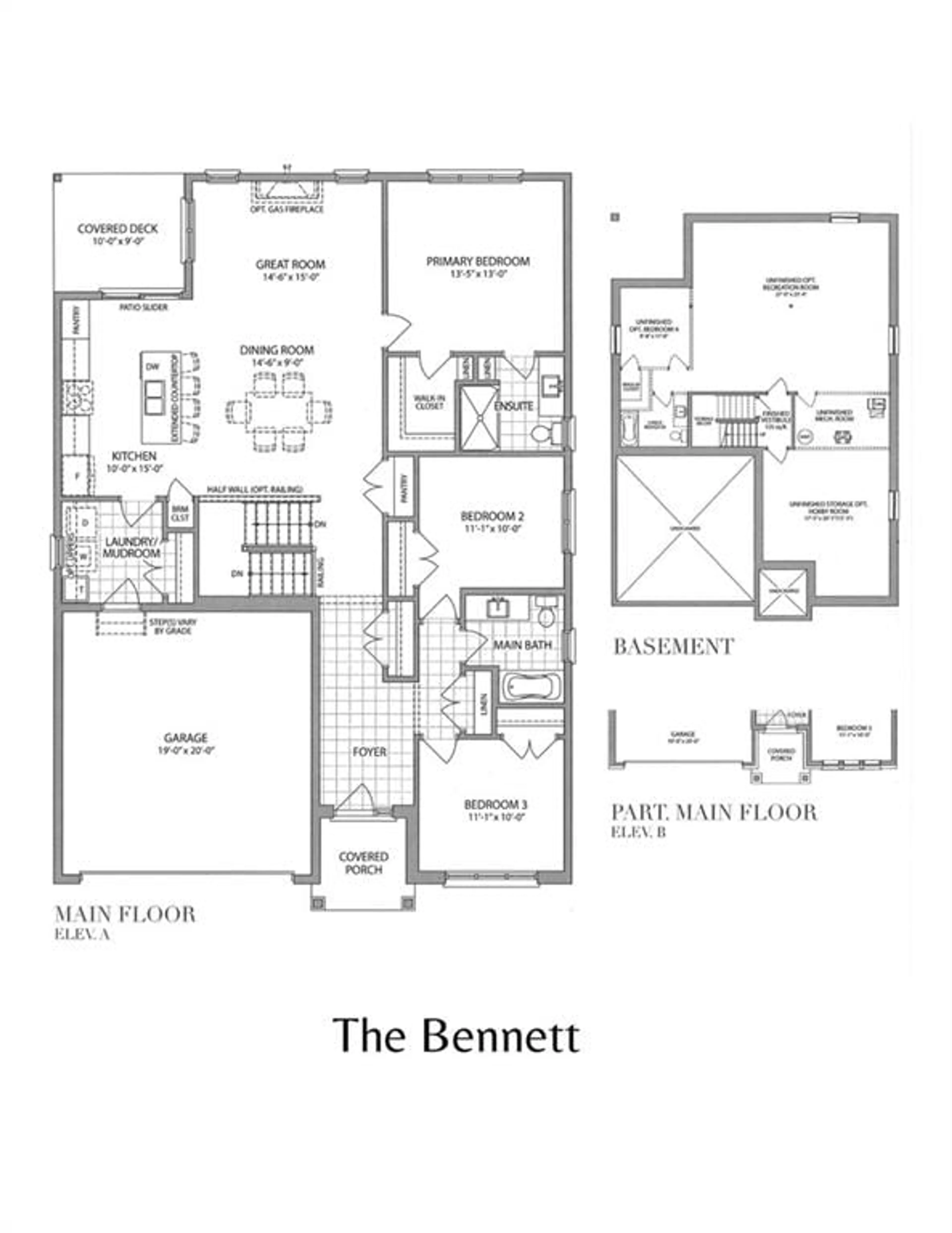 Floor plan for 95 ADLEY Dr, Brockville Ontario K6V 7J2