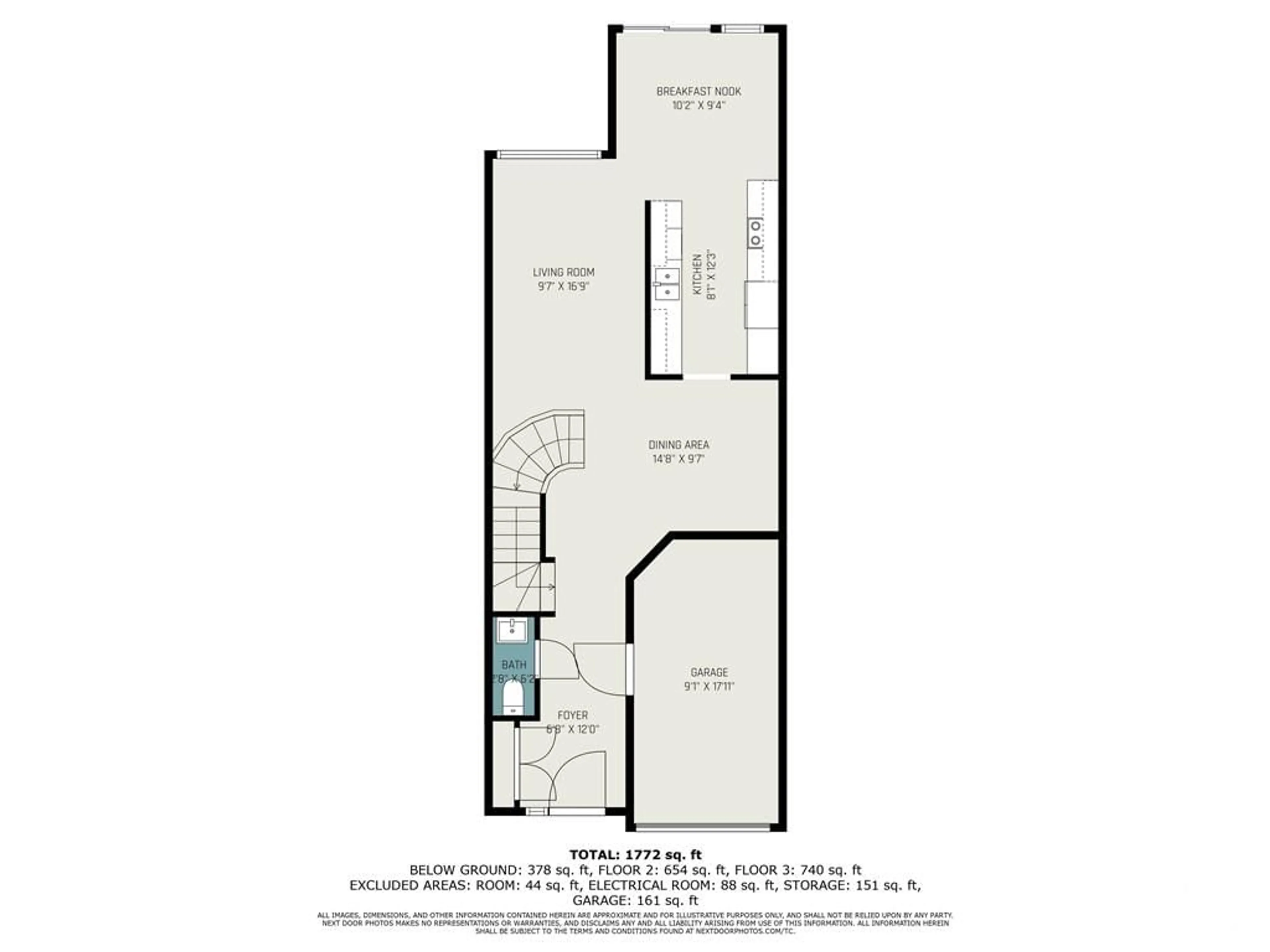 Floor plan for 285 FERGUS Cres, Nepean Ontario K2J 3L7
