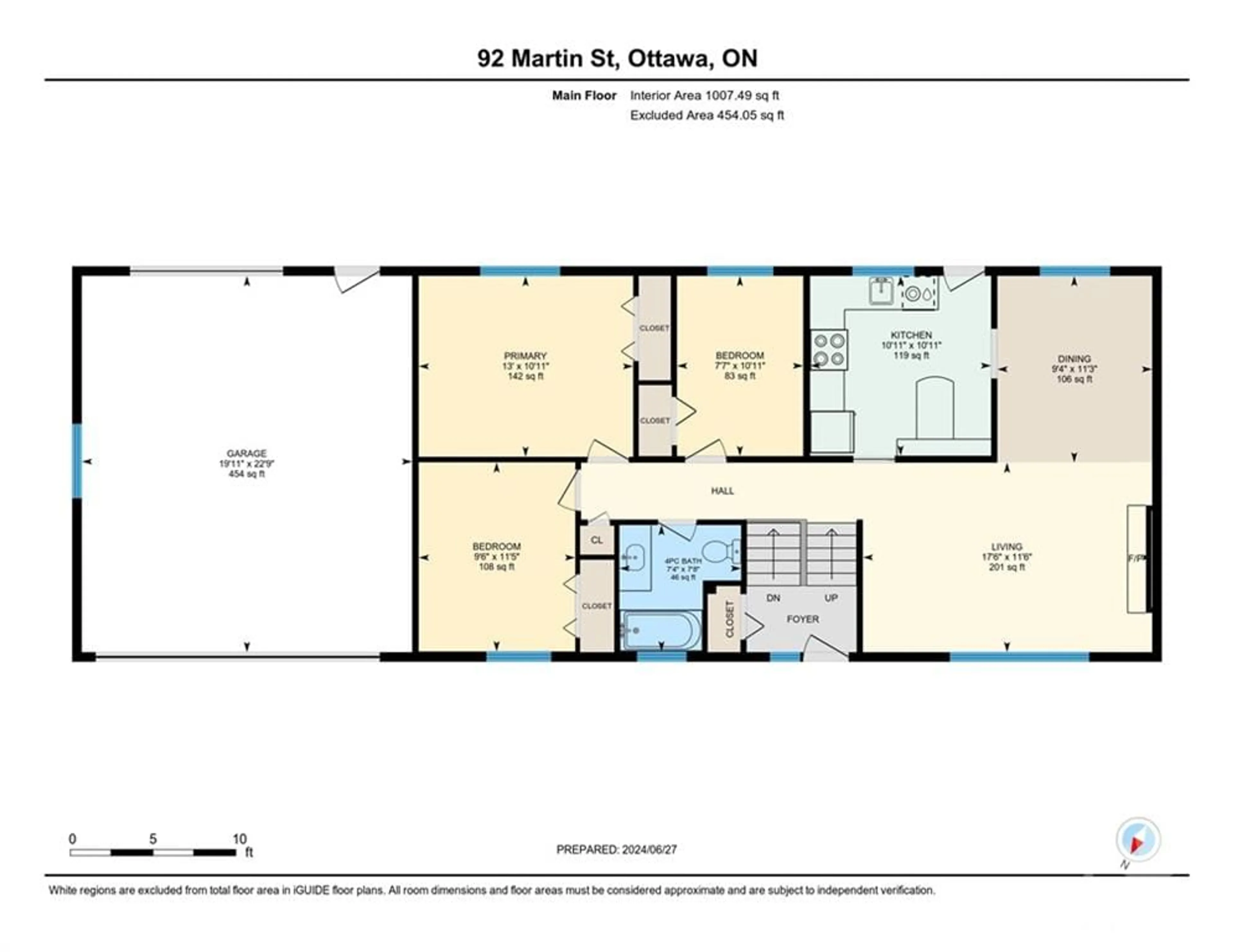 Floor plan for 92 MARTIN St, Richmond Ontario K0A 2Z0