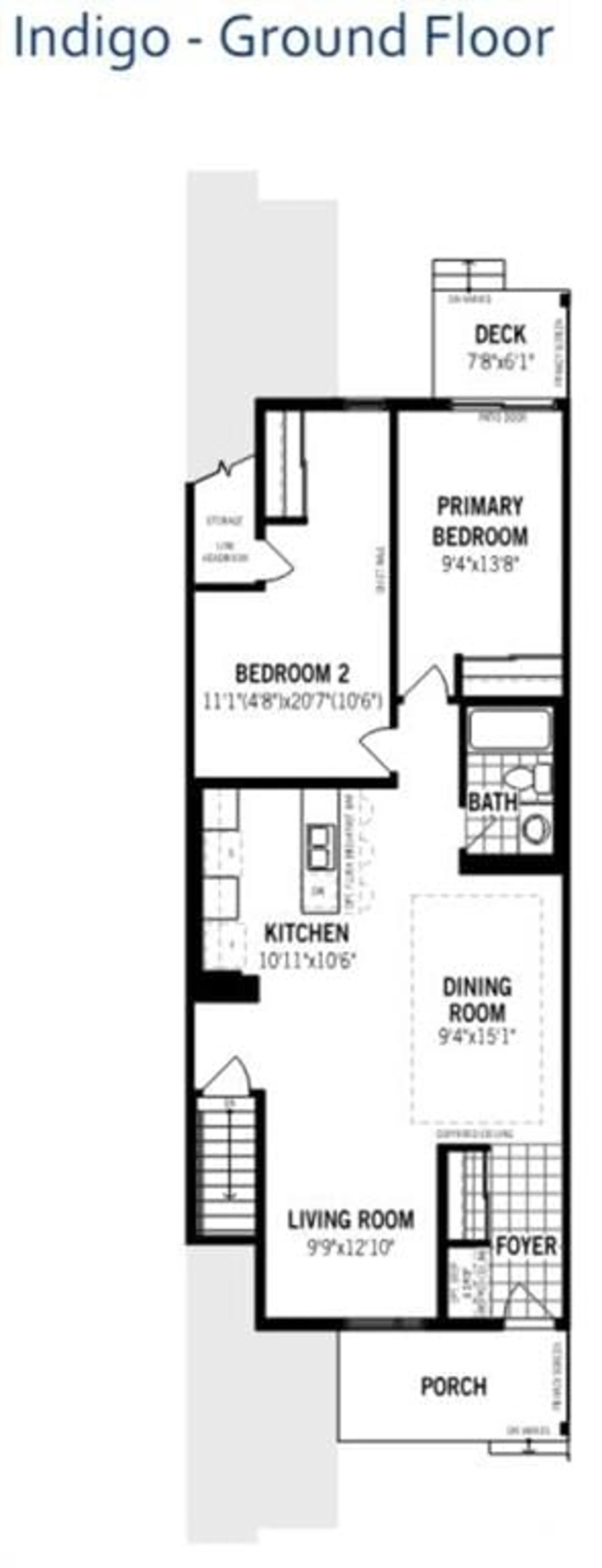 Floor plan for 269 DAVID LEWIS Pvt, Ottawa Ontario K4A 5S7
