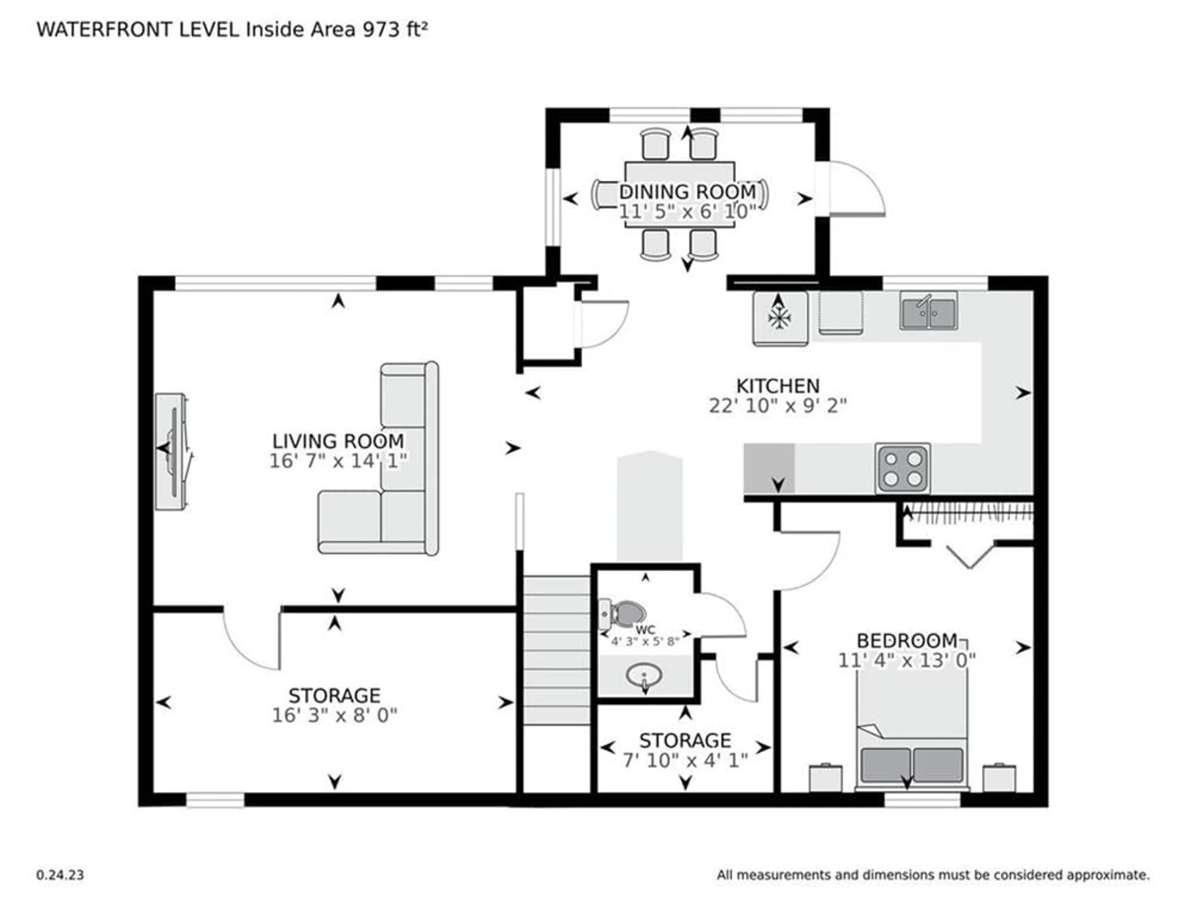 Floor plan for 34 CHANT Terr, Mallorytown Ontario K0E 1R0