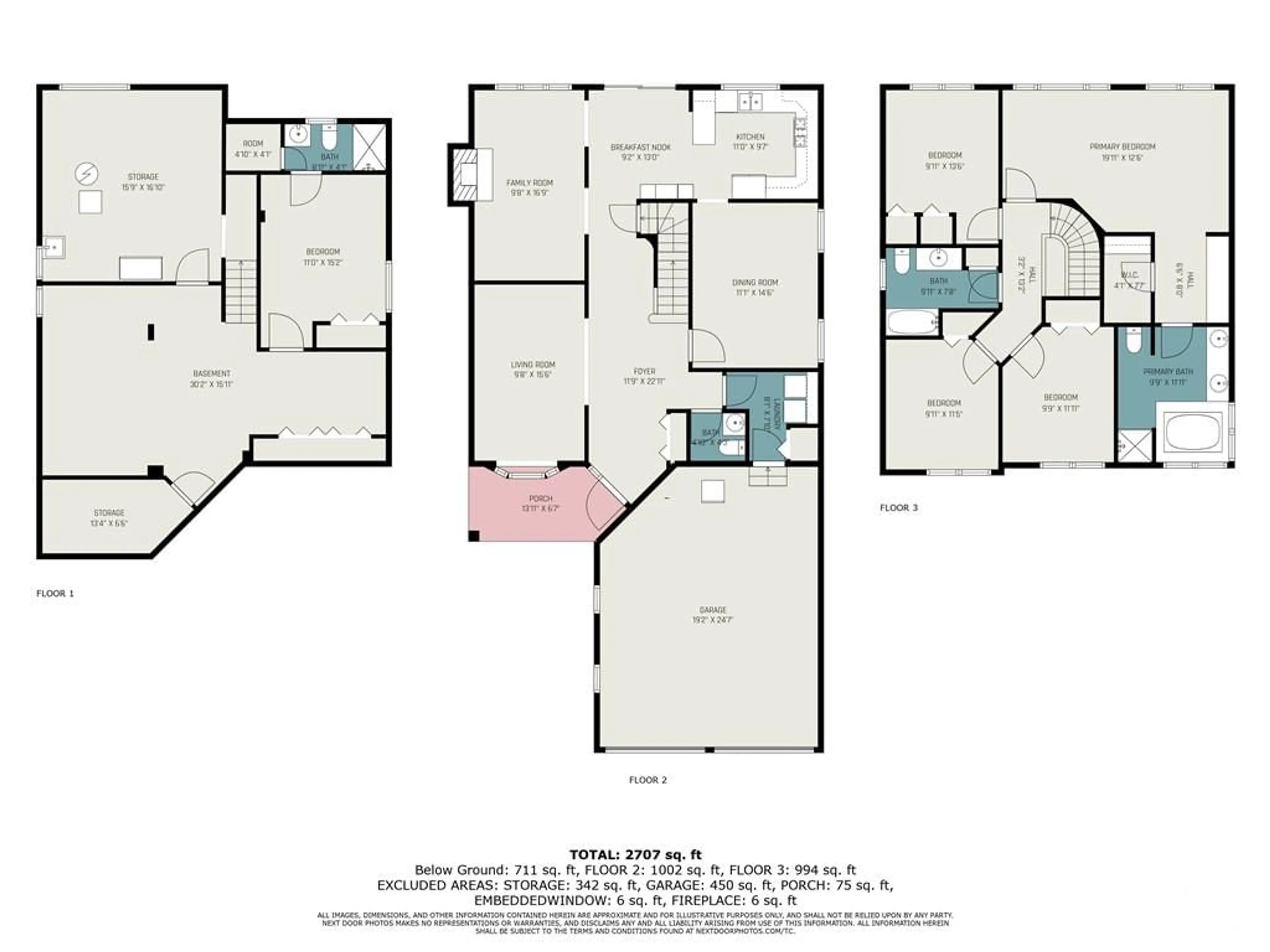 Floor plan for 101 PICASSO Dr, Ottawa Ontario K1G 5S8
