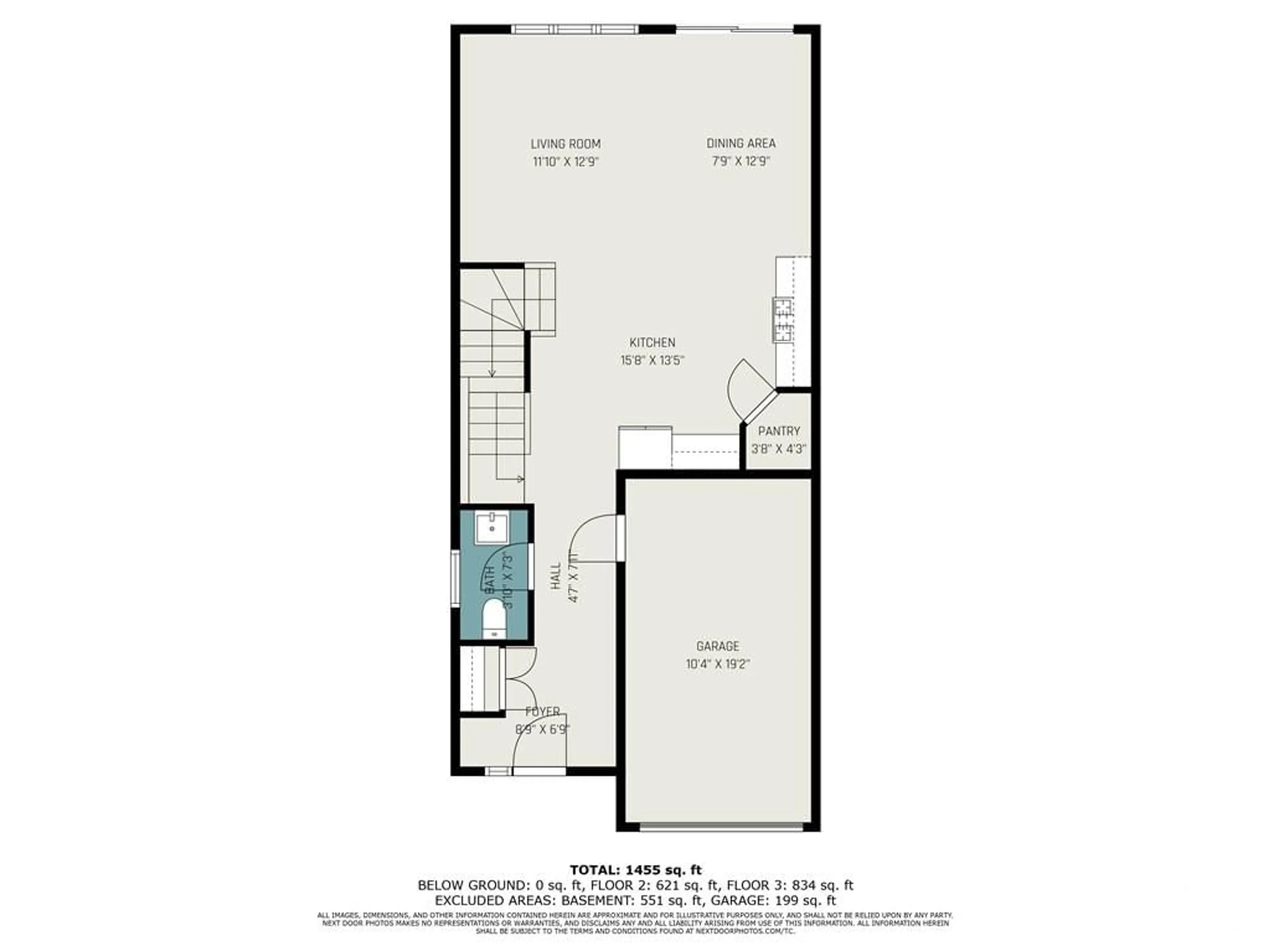 Floor plan for 143 SALISBURY St, Carp Ontario K0A 1L0