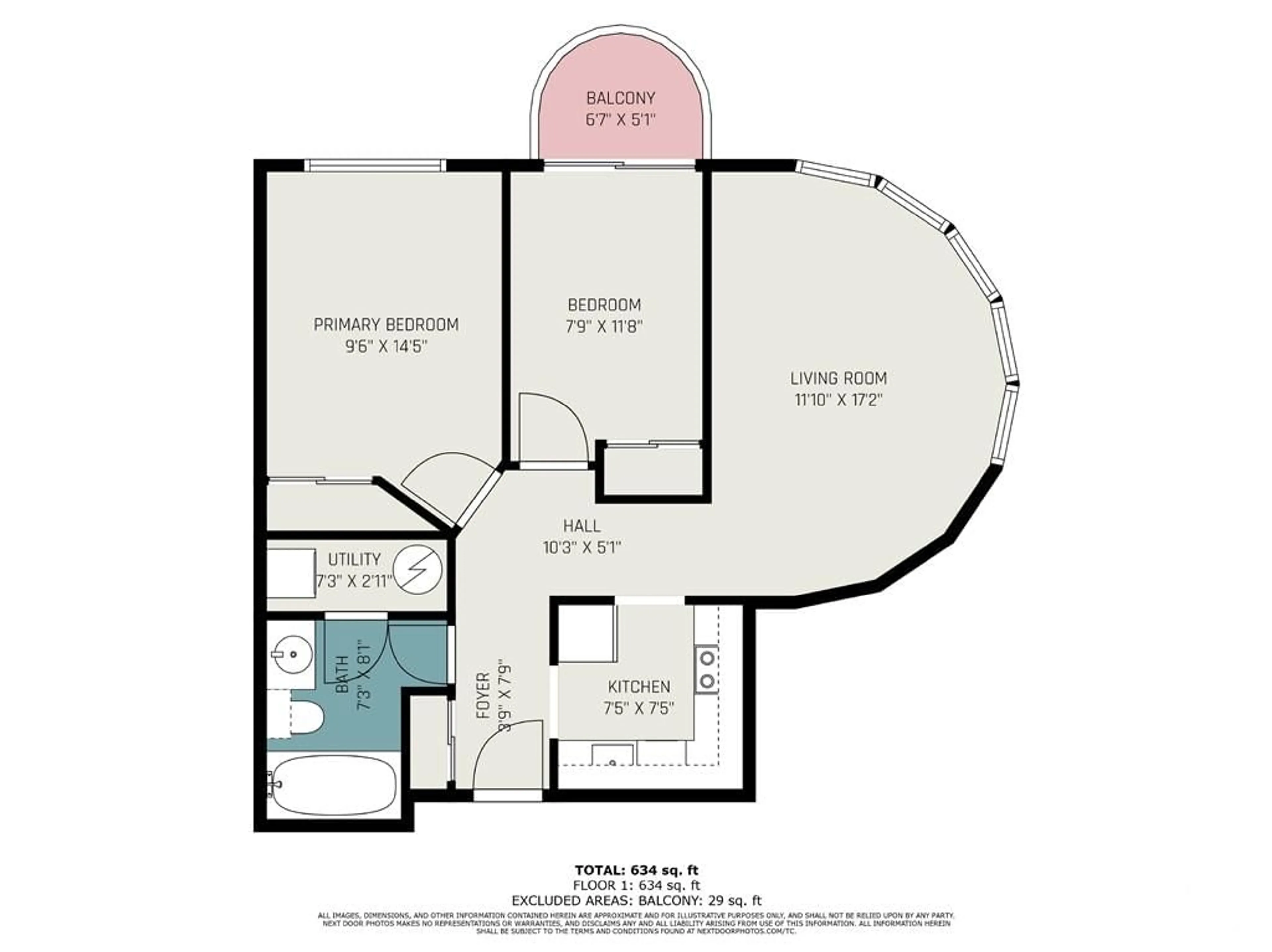 Floor plan for 1440 HERON Rd #508, Ottawa Ontario K1V 0X2