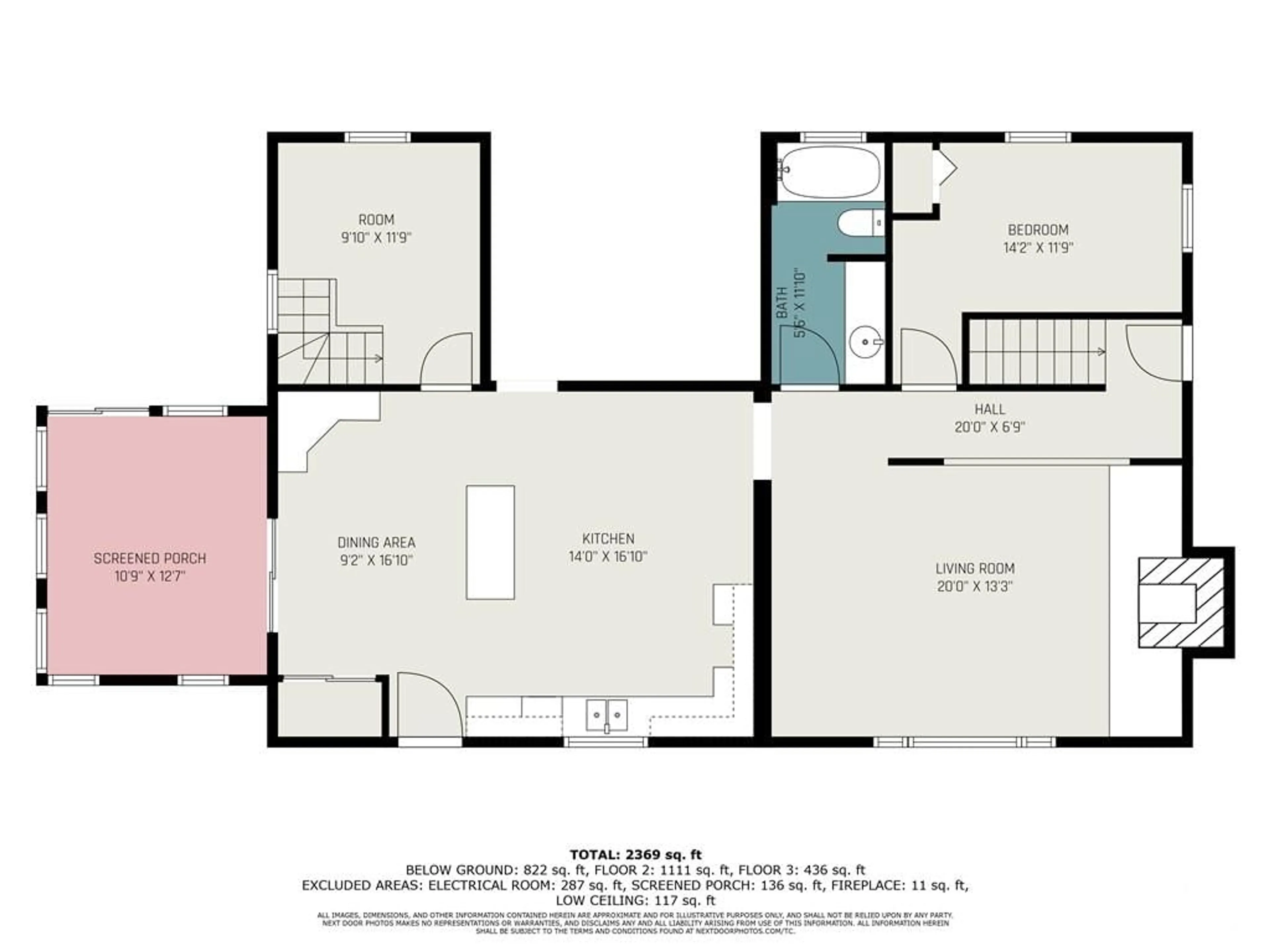 Floor plan for 2132 HWY 138 Rd, Moose Creek Ontario K0A 1M0