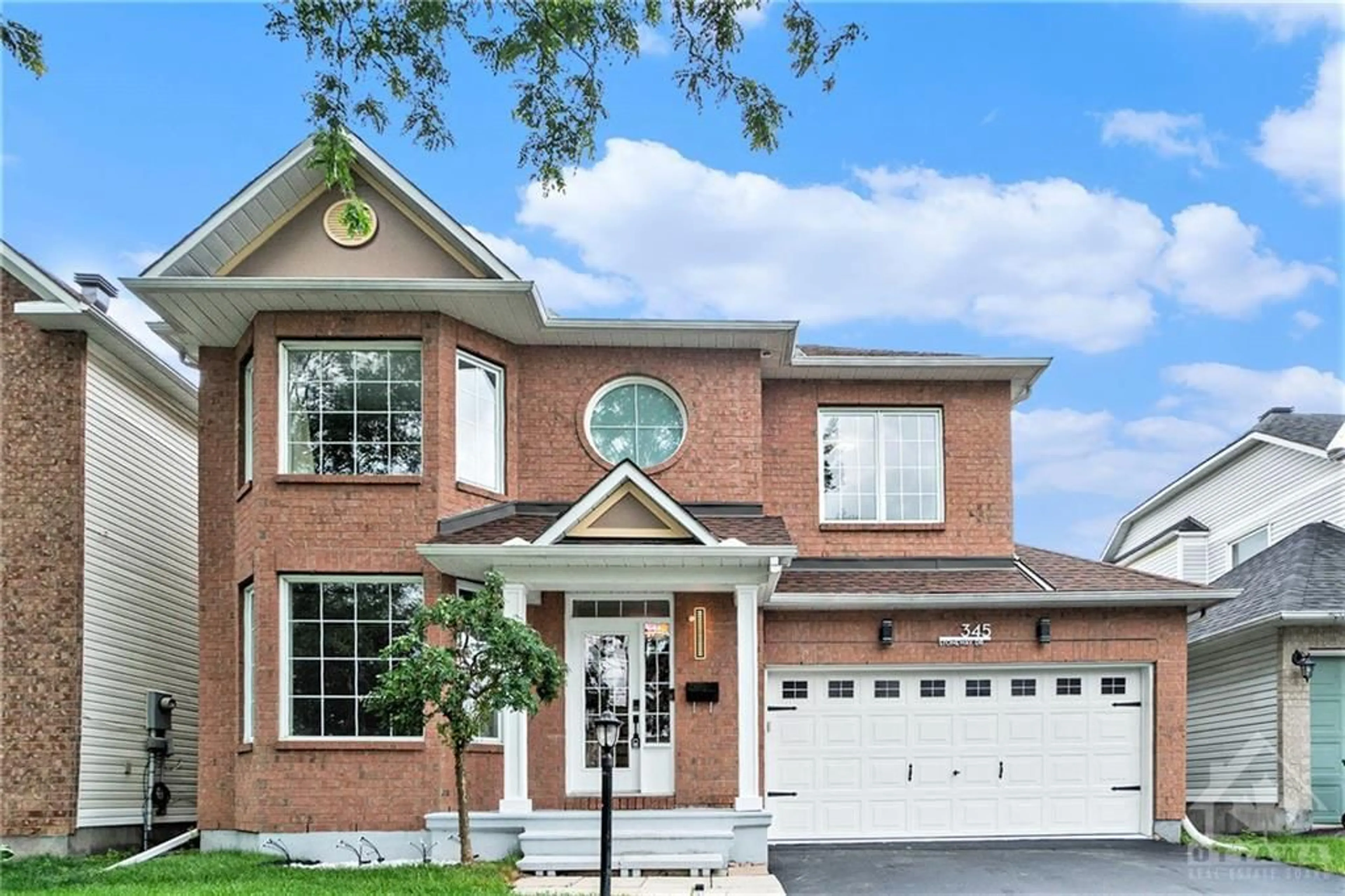 Home with brick exterior material for 345 STONEWAY Dr, Ottawa Ontario K2G 6G8