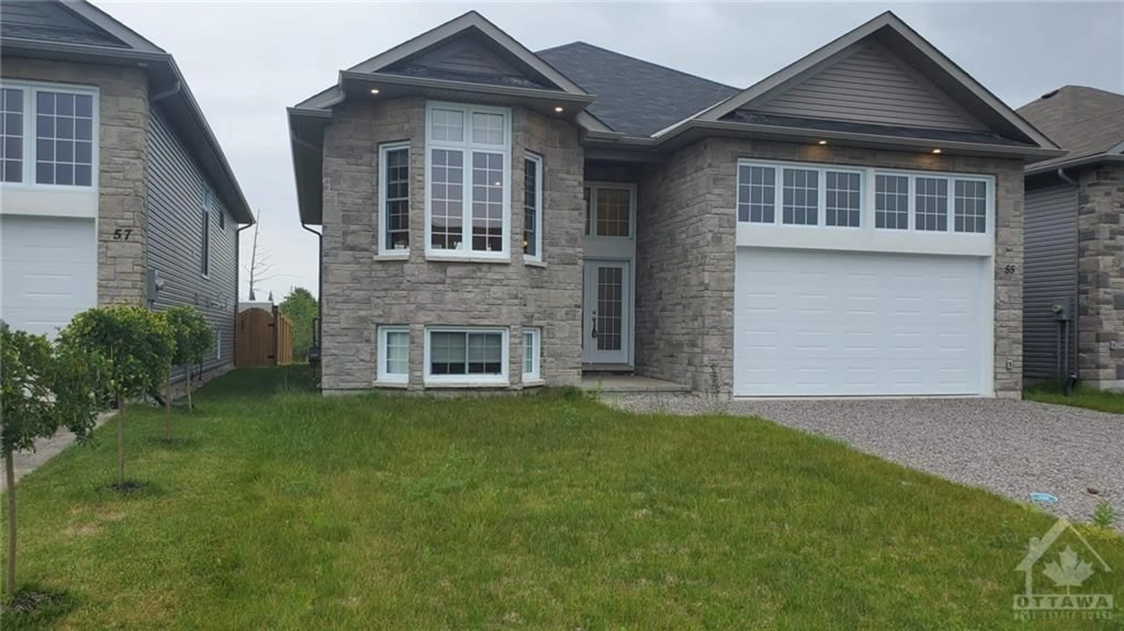 Frontside or backside of a home for 55 TRILLIUM Dr, North Bay Ontario P1A 0G6