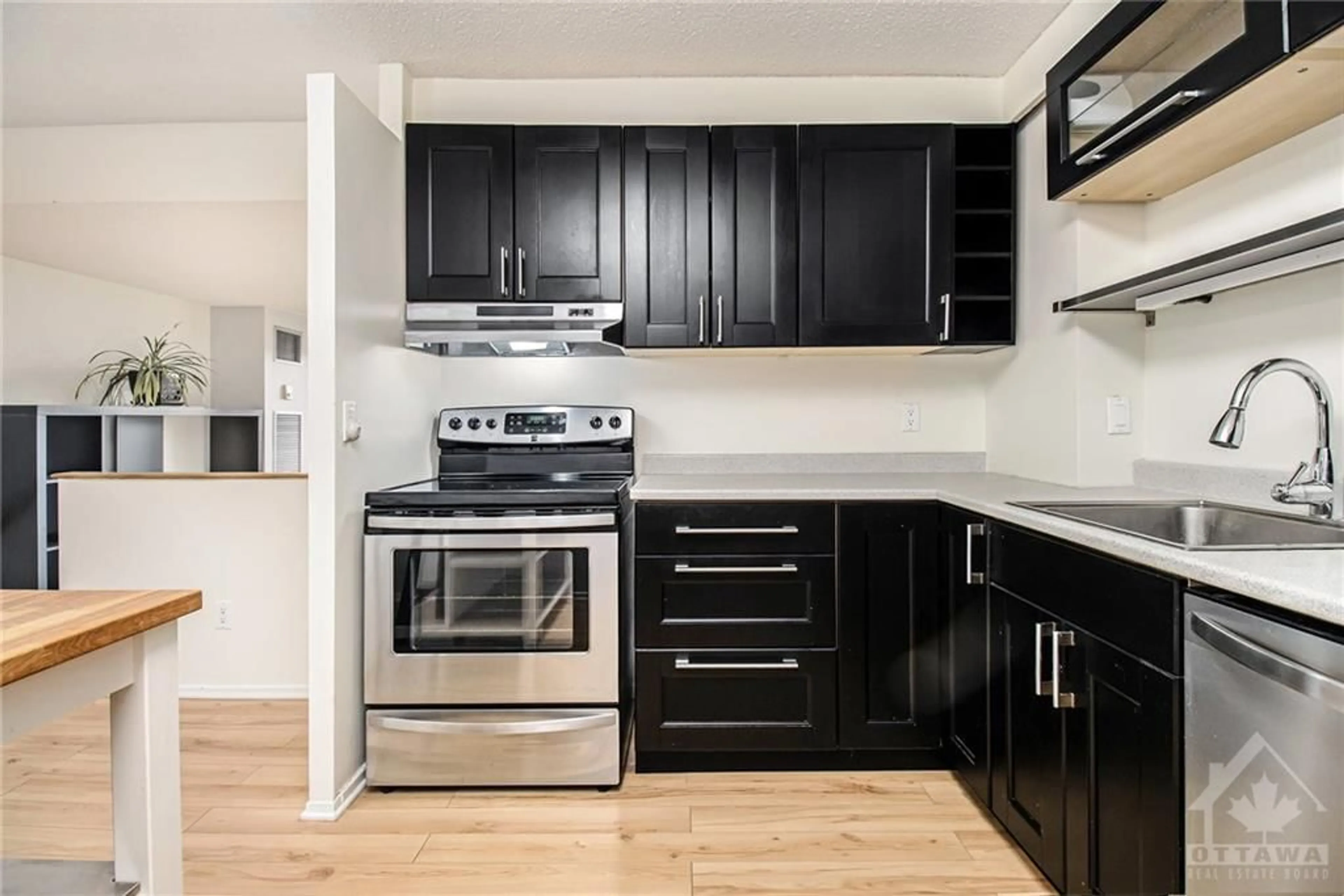 Standard kitchen for 1100 AMBLESIDE Dr #607, Ottawa Ontario K2B 8G6