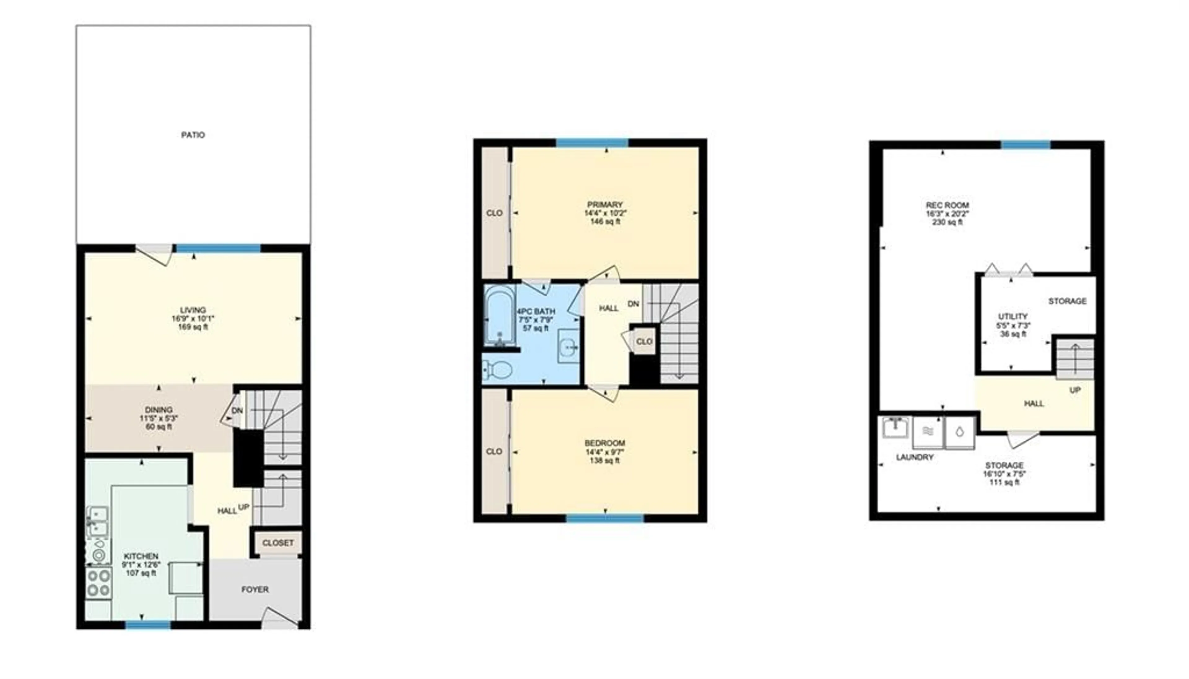 Floor plan for 821 PROVOST Dr, Ottawa Ontario K1V 6X5