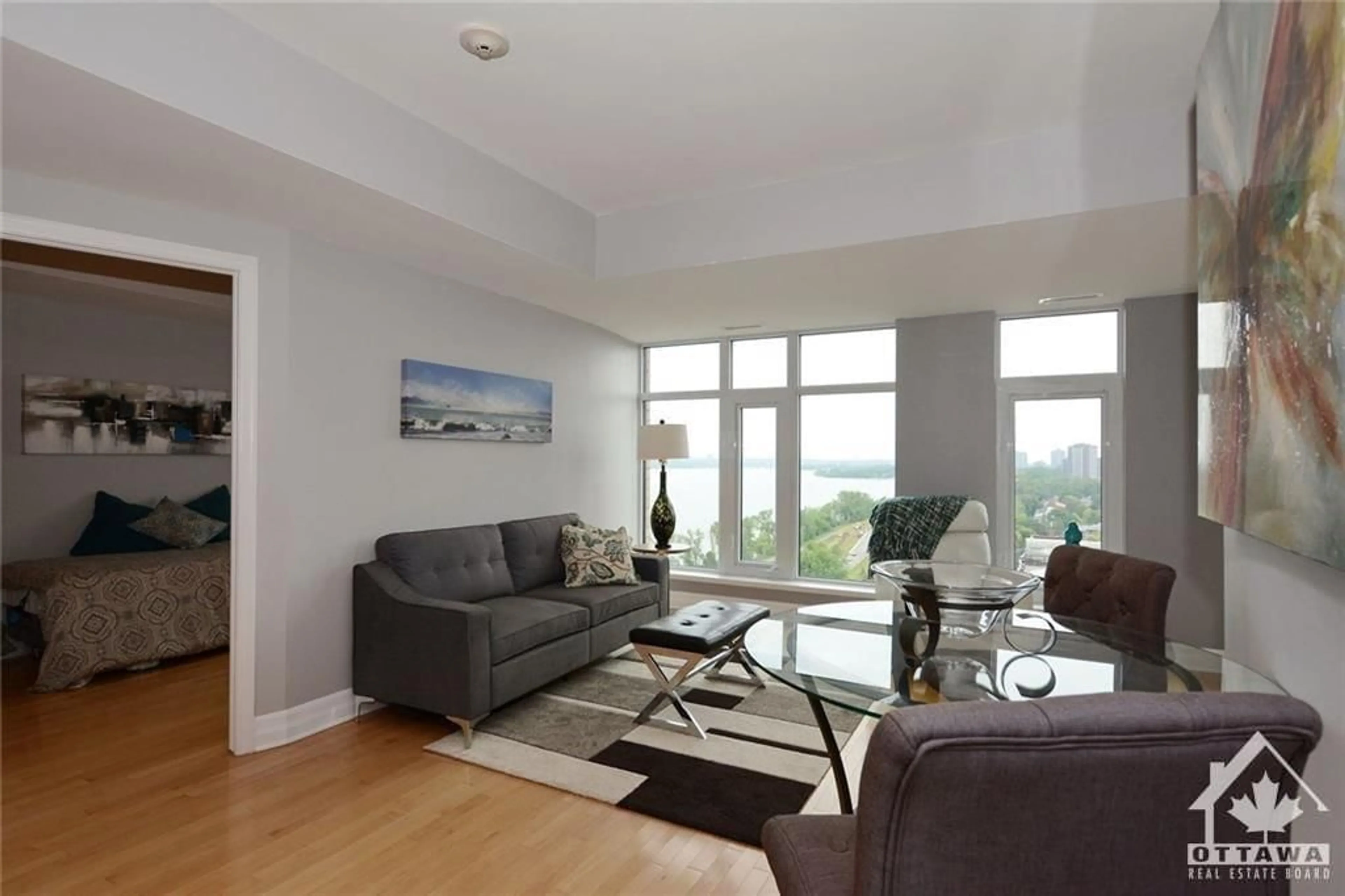 Living room for 75 CLEARY Ave #1203, Ottawa Ontario K2A 1R8