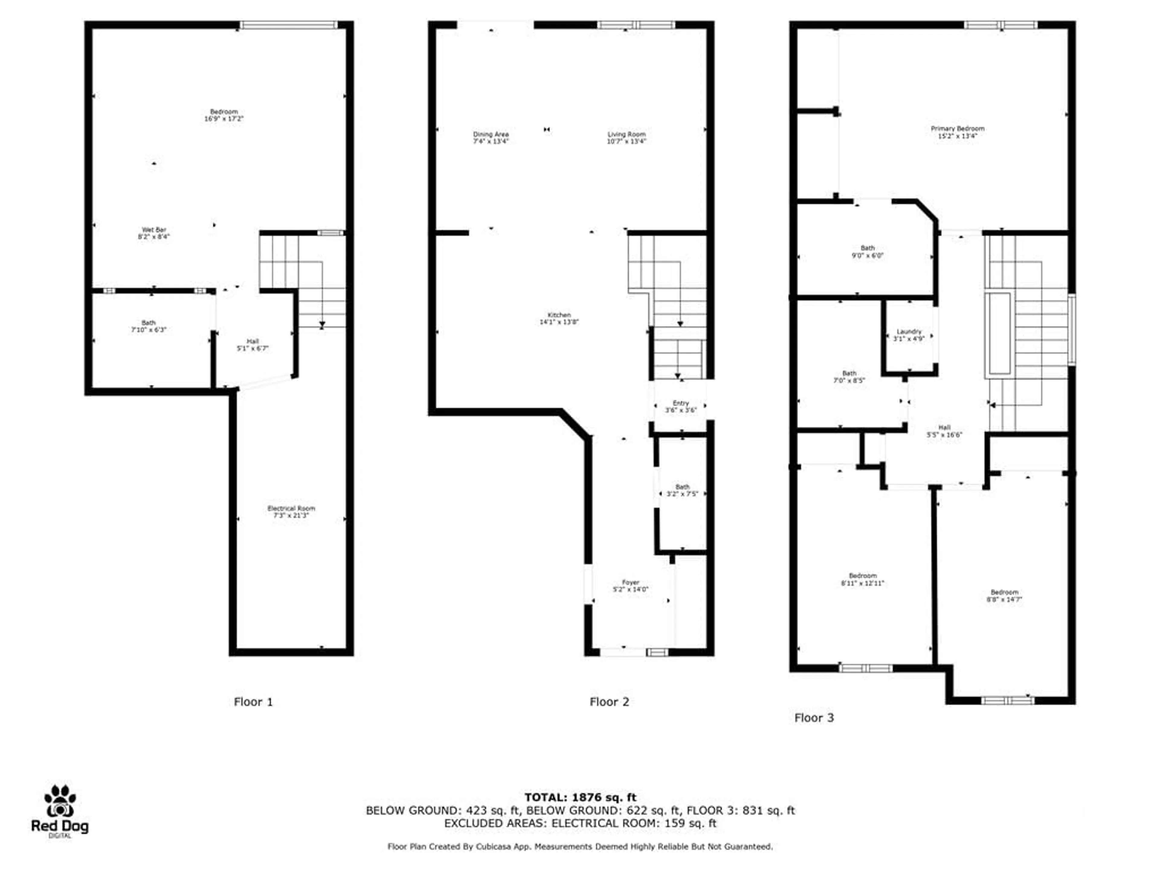 Floor plan for 13 DIGNARD St, Embrun Ontario K0A 1W1