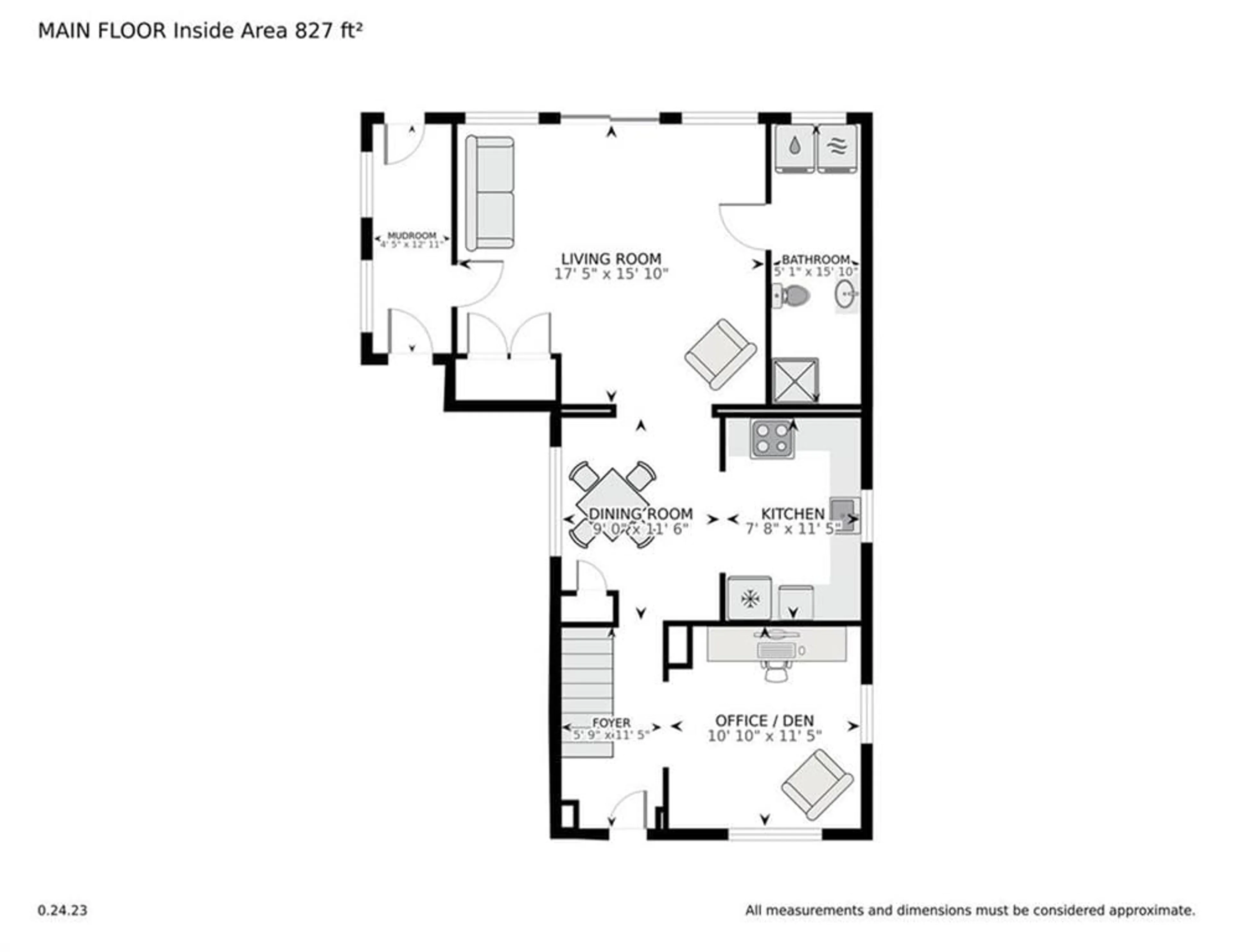 Floor plan for 14 ANN St, Brockville Ontario K6V 5L2