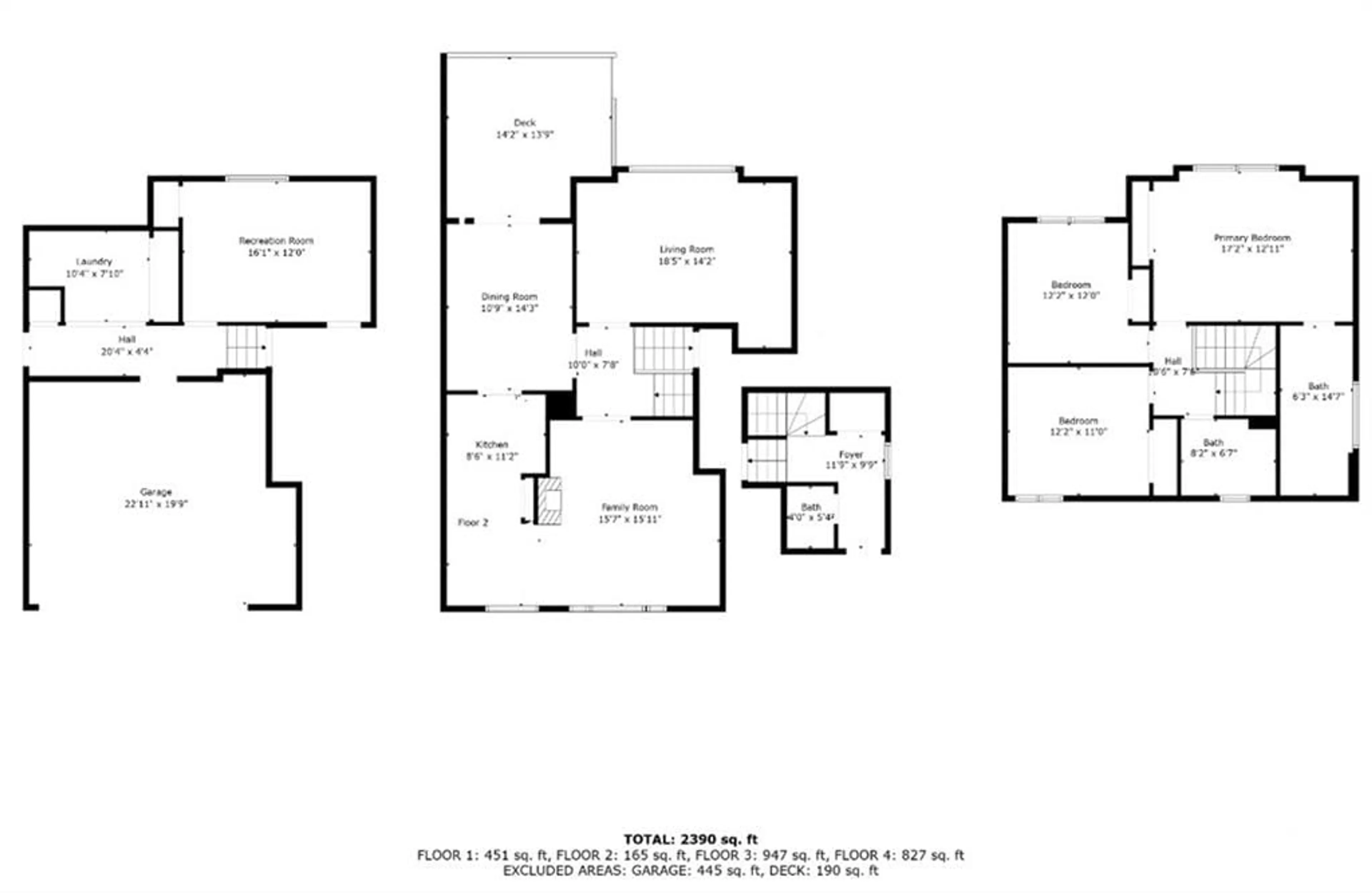 Floor plan for 3065 UPLANDS Dr, Ottawa Ontario K1V 9X7
