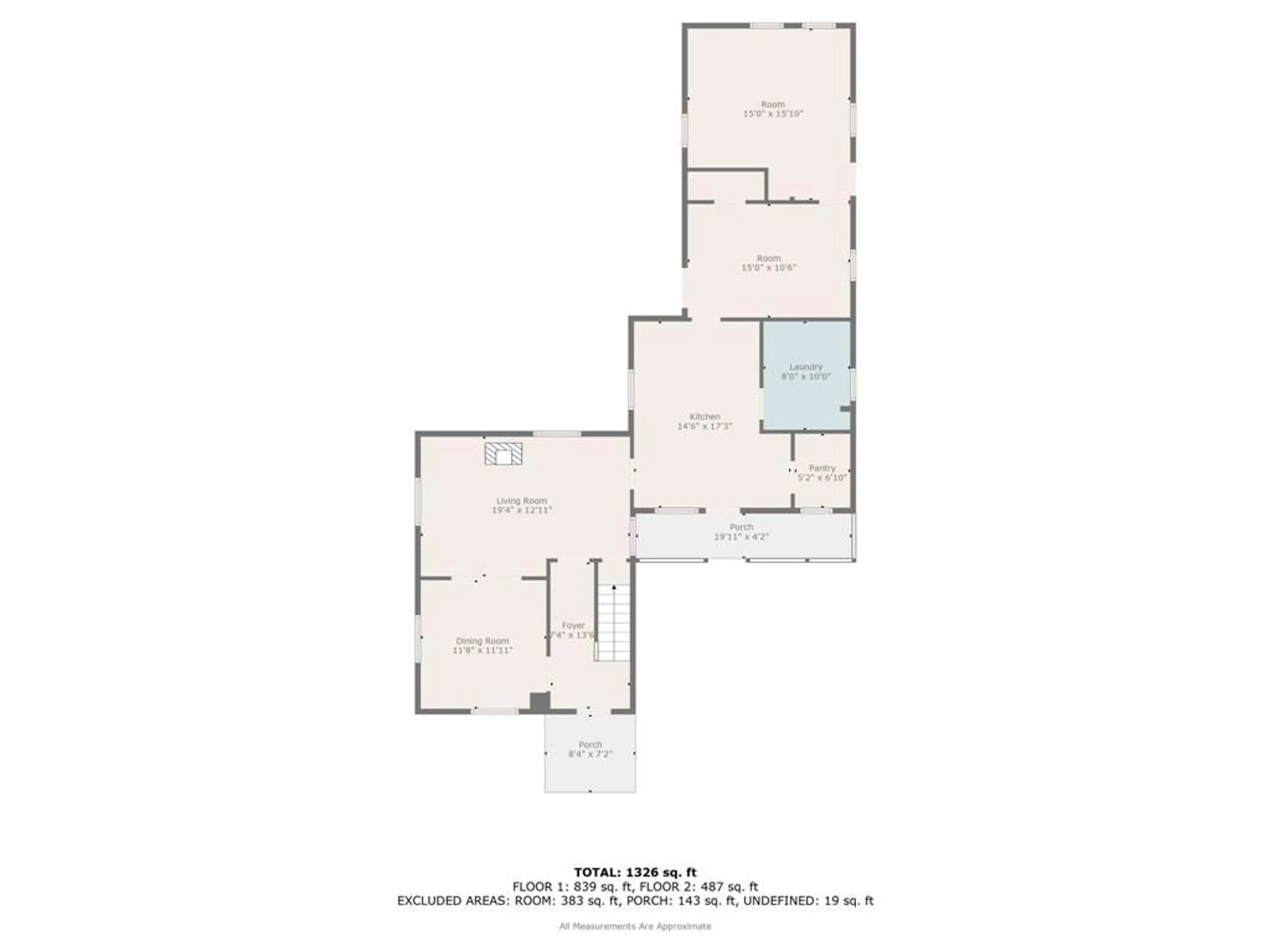 Floor plan for 8654 COUNTY ROAD 28 Rd, Addison Ontario K0E 1A0