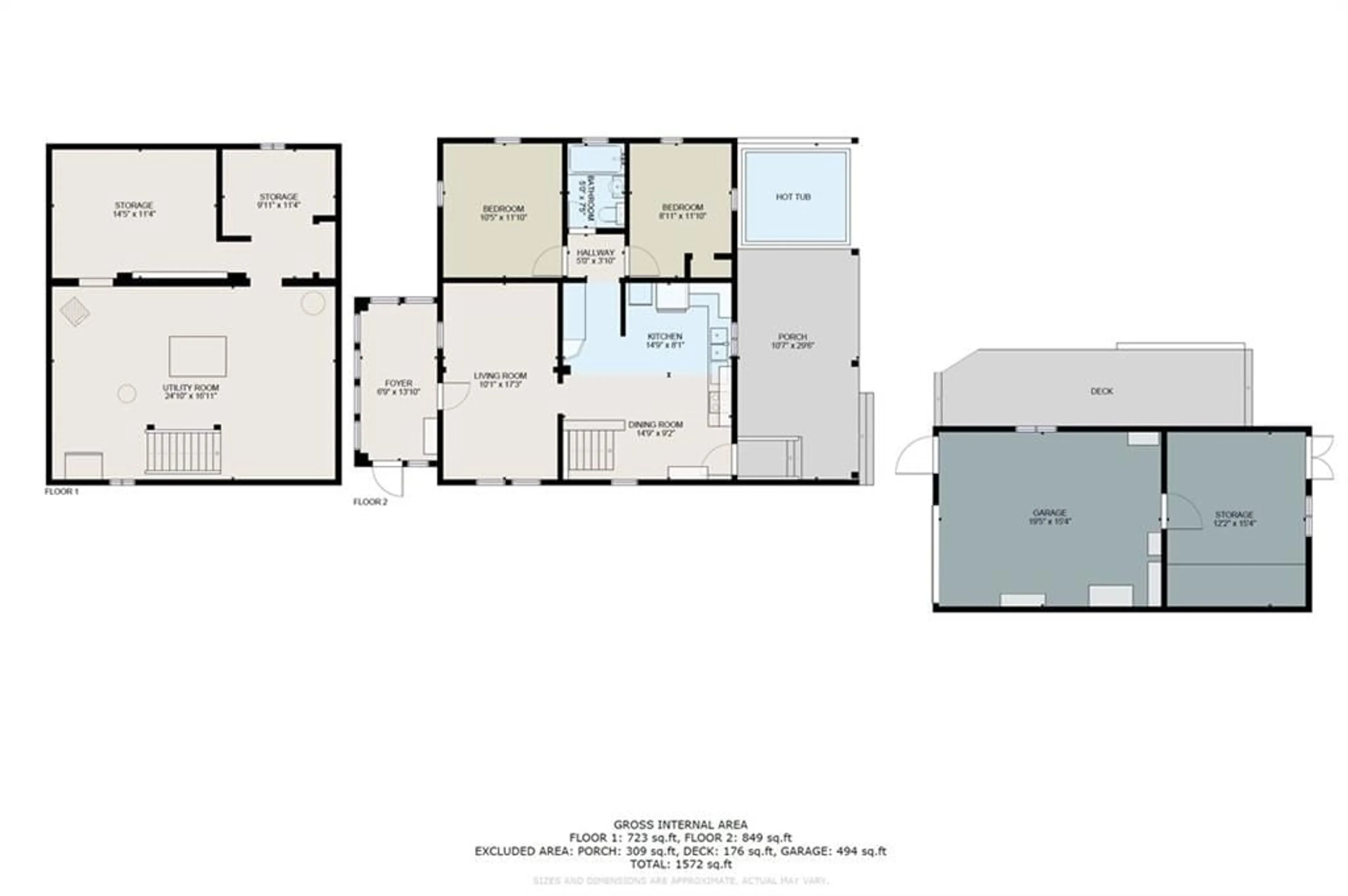 Floor plan for 7395 ROGER STEVENS Dr, Smiths Falls Ontario K7A 4S6