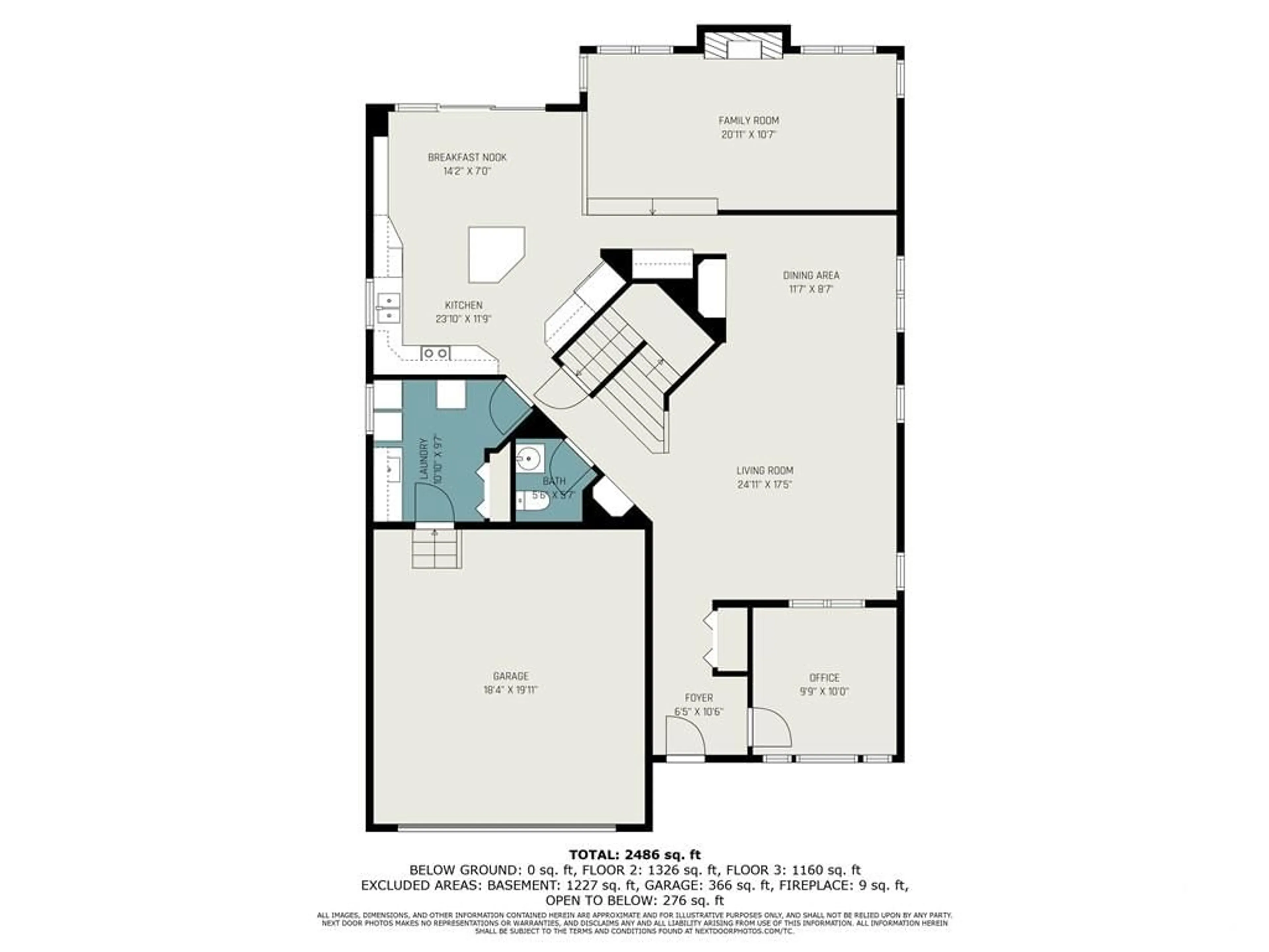 Floor plan for 334 WEST RIDGE Dr, Ottawa Ontario K2S 2G7