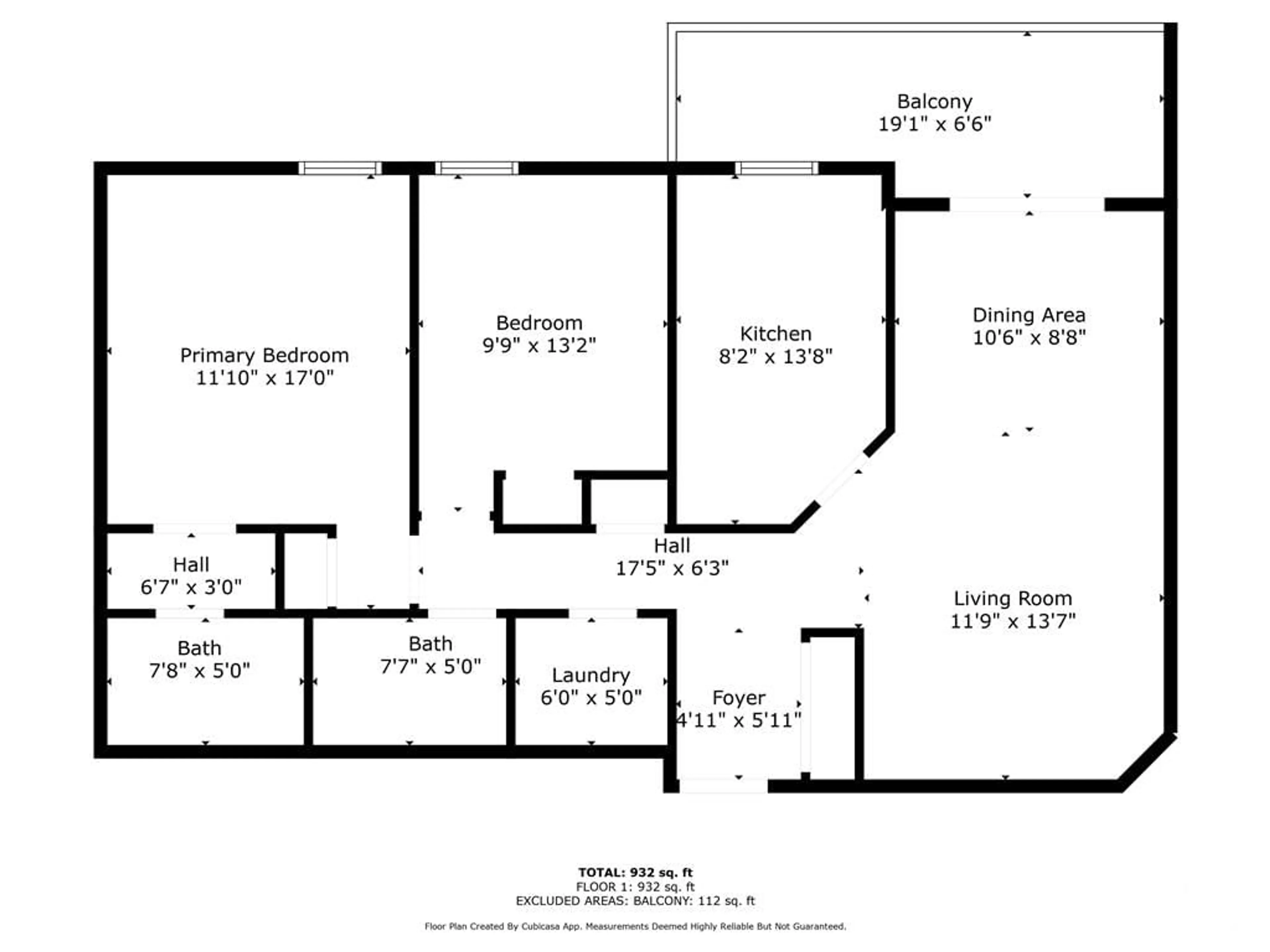 Floor plan for 1705 PLAYFAIR Dr #604, Ottawa Ontario K1H 8P6