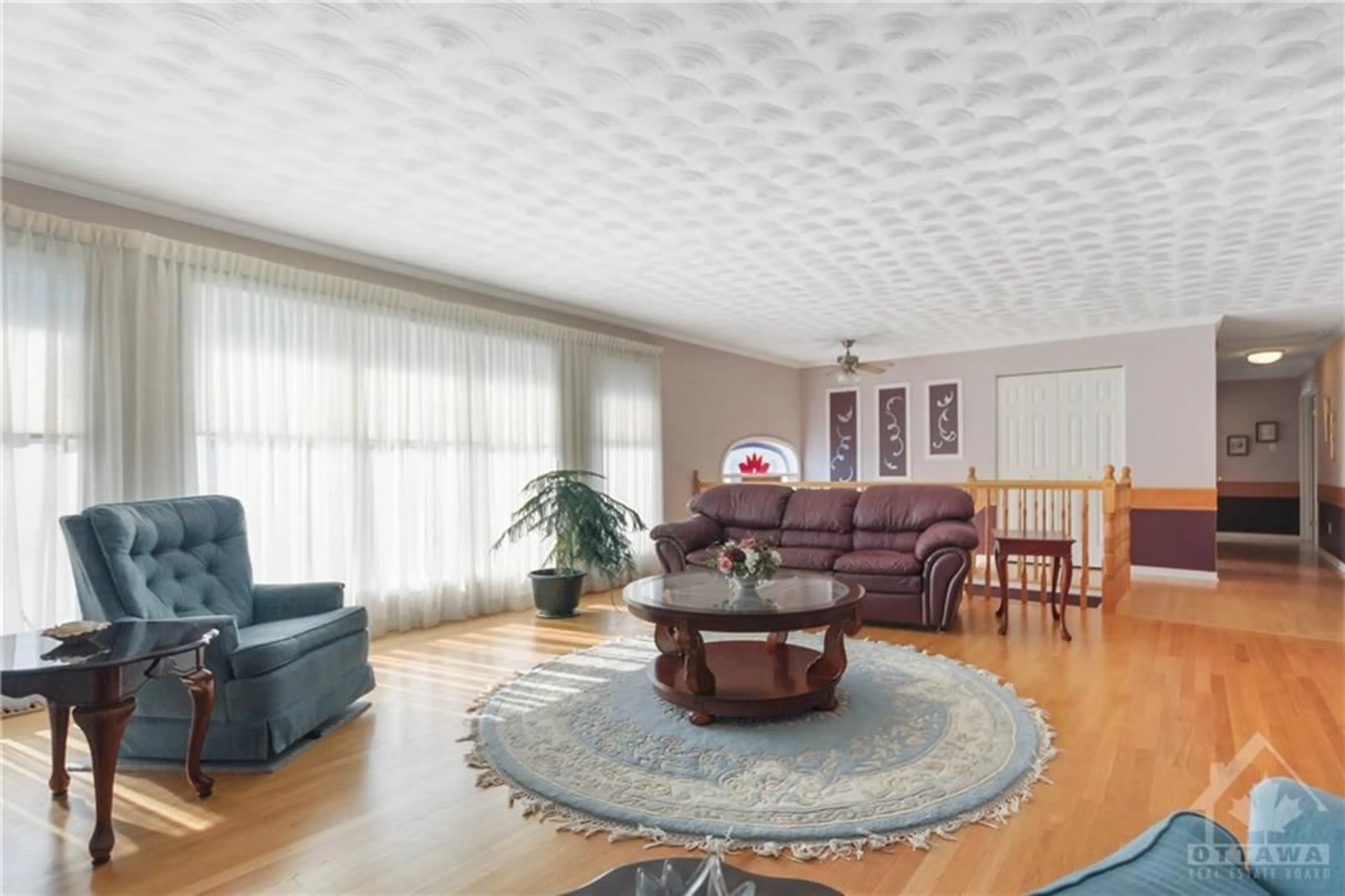 Living room, wood floors for 10 CARLETON CATHCART St, Stittsville Ontario K2S 1N1