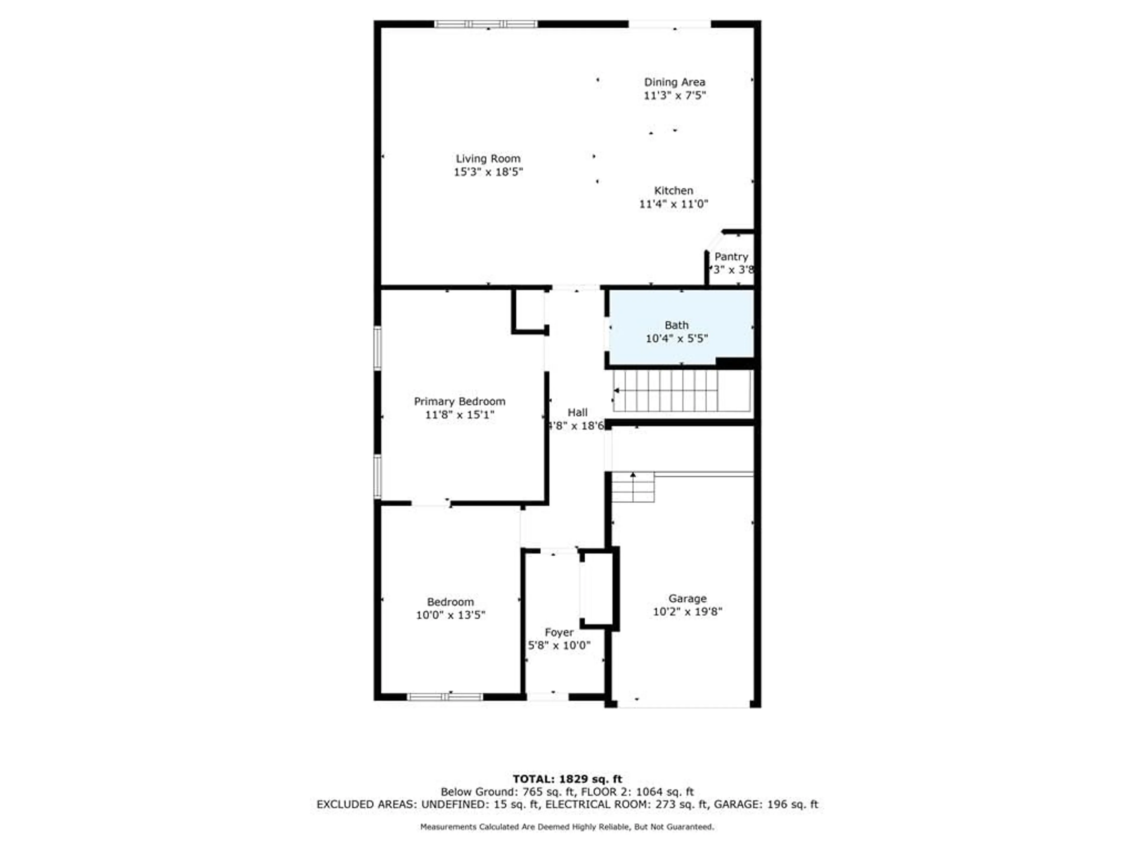 Floor plan for 133 ST GEORGE St, Alexandria Ontario K0C 1A0