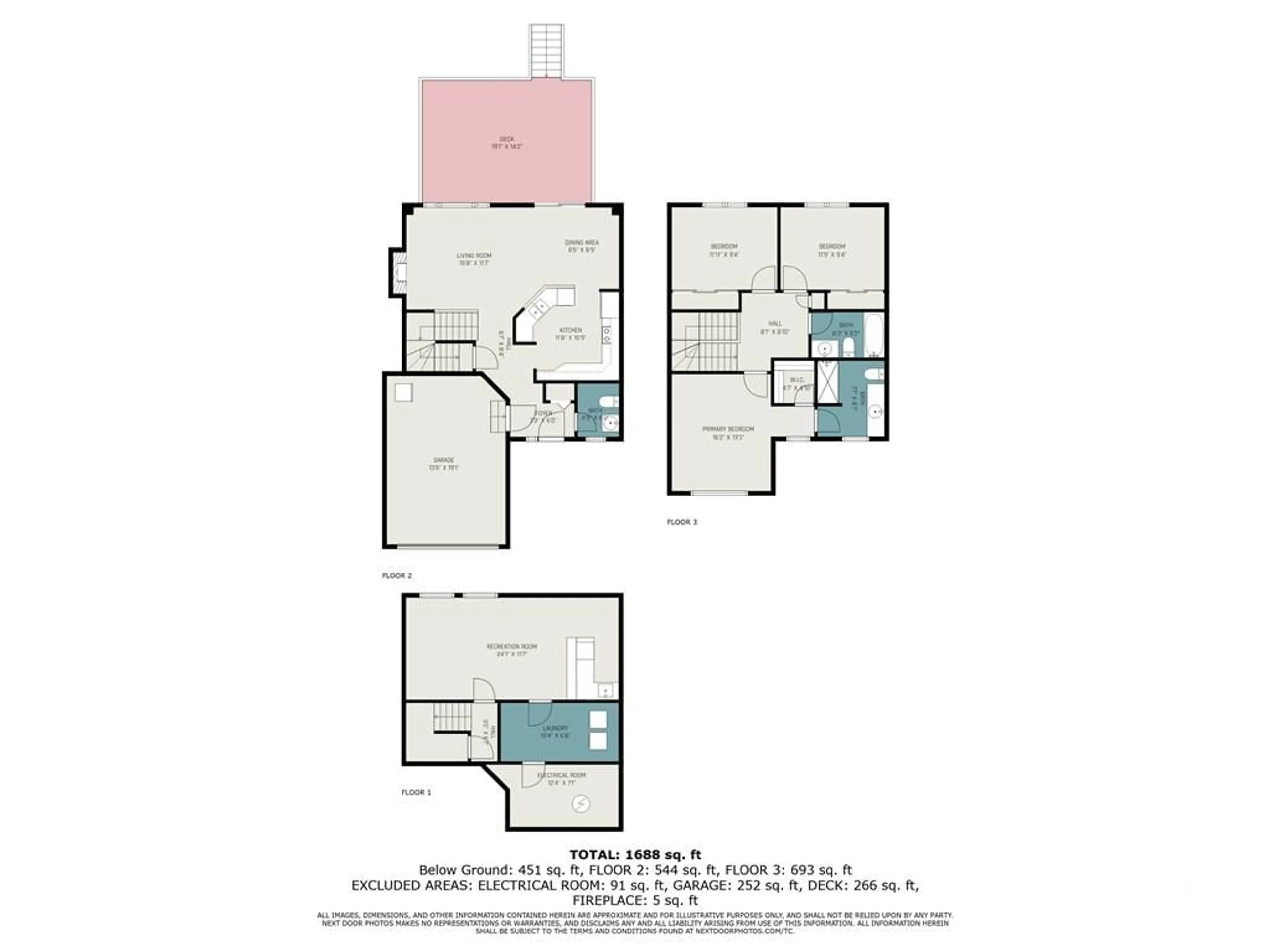 Floor plan for 114 BERT HALL St, Arnprior Ontario K7S 0G9