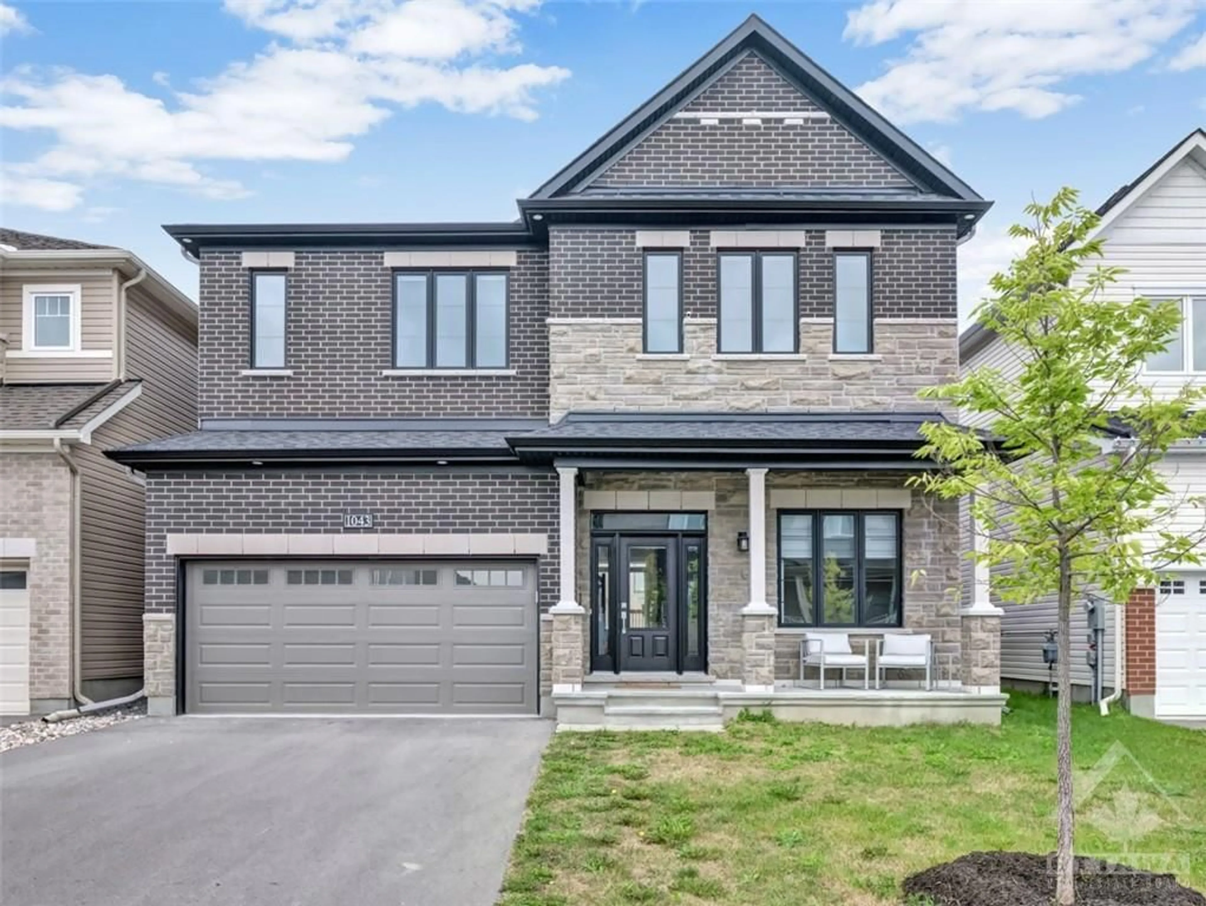 Home with brick exterior material for 1043 PARABOLICA Way, Kanata Ontario K2T 0R1