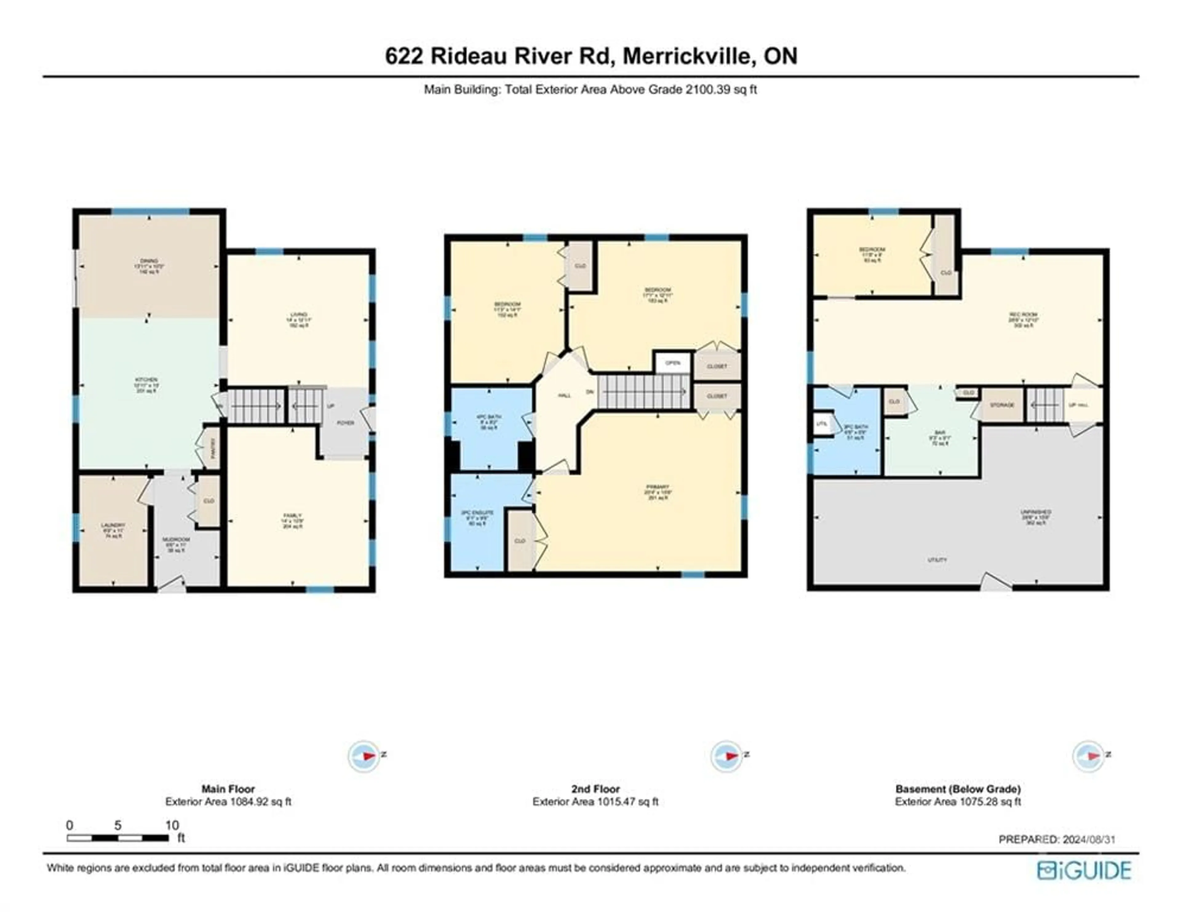 Floor plan for 622 RIDEAU RIVER Rd, Merrickville Ontario K0G 1N0