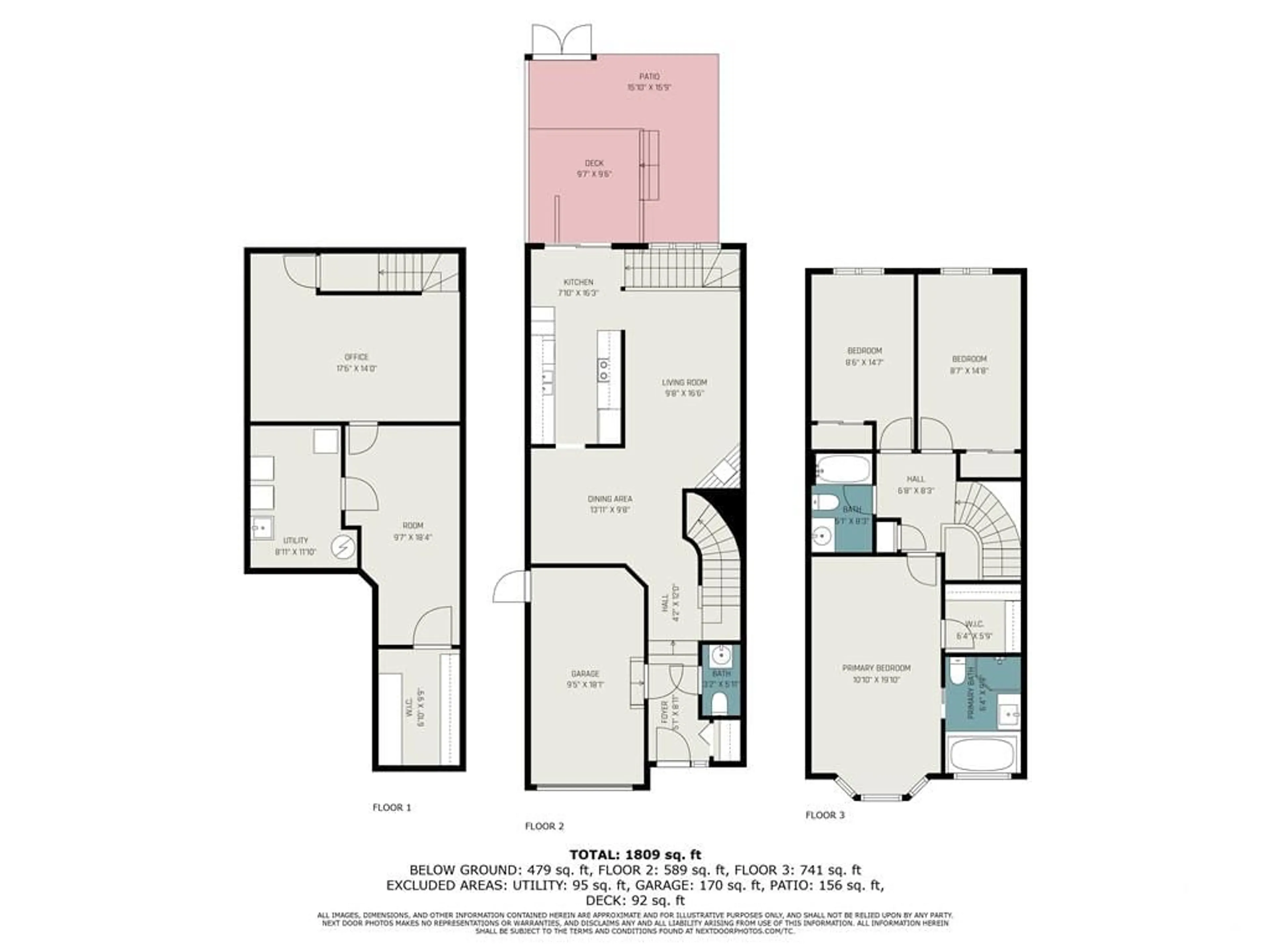 Floor plan for 111 CHARTLEY Pvt, Ottawa Ontario K1V 2J6