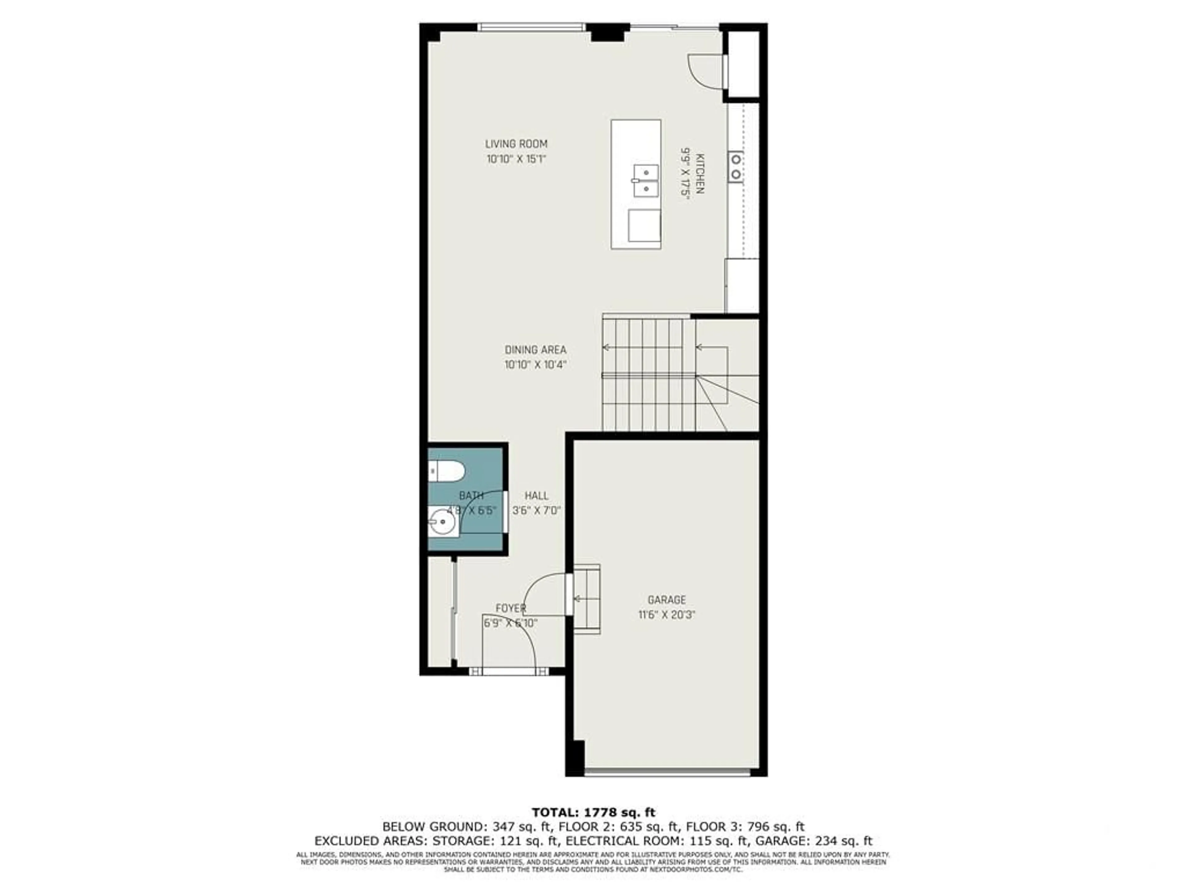 Floor plan for 112 LIVORNO Crt, Ottawa Ontario K4A 1J1