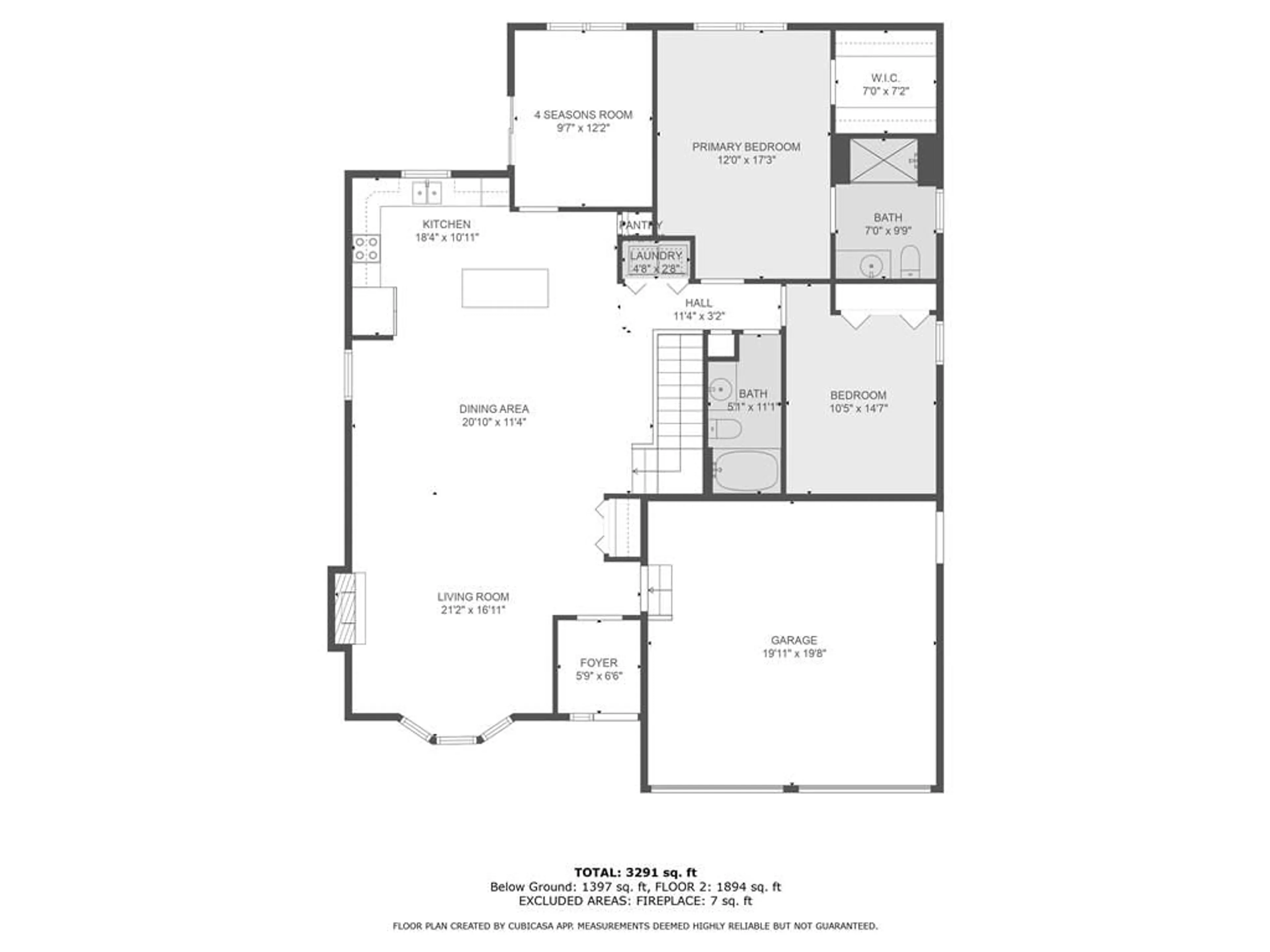 Floor plan for 324 GLEN NORA Dr, Cornwall Ontario K6H 0A8